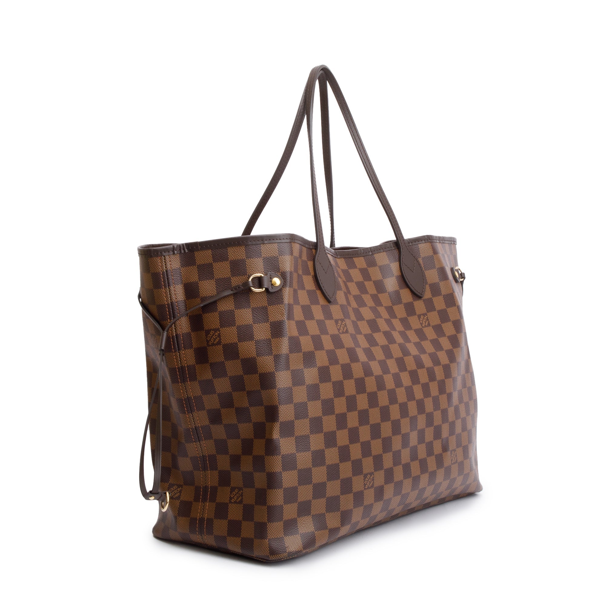 Louis Vuitton 2020 Damier Ebene Neverfull GM w/ Pouch