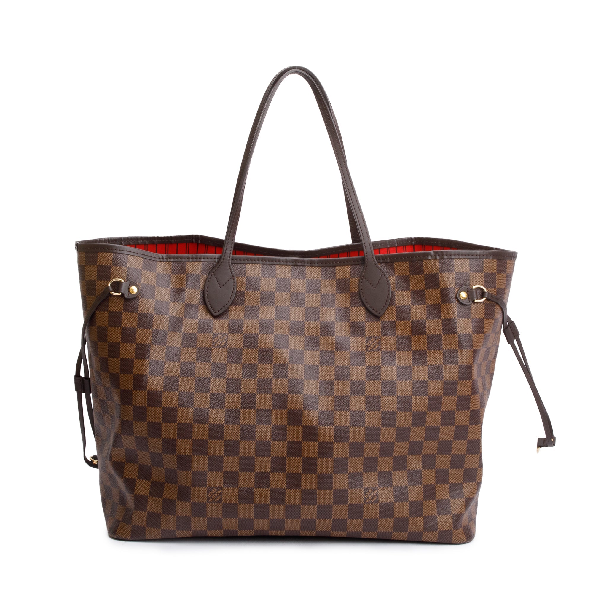 Louis Vuitton 2020 Damier Ebene Neverfull GM w/ Pouch