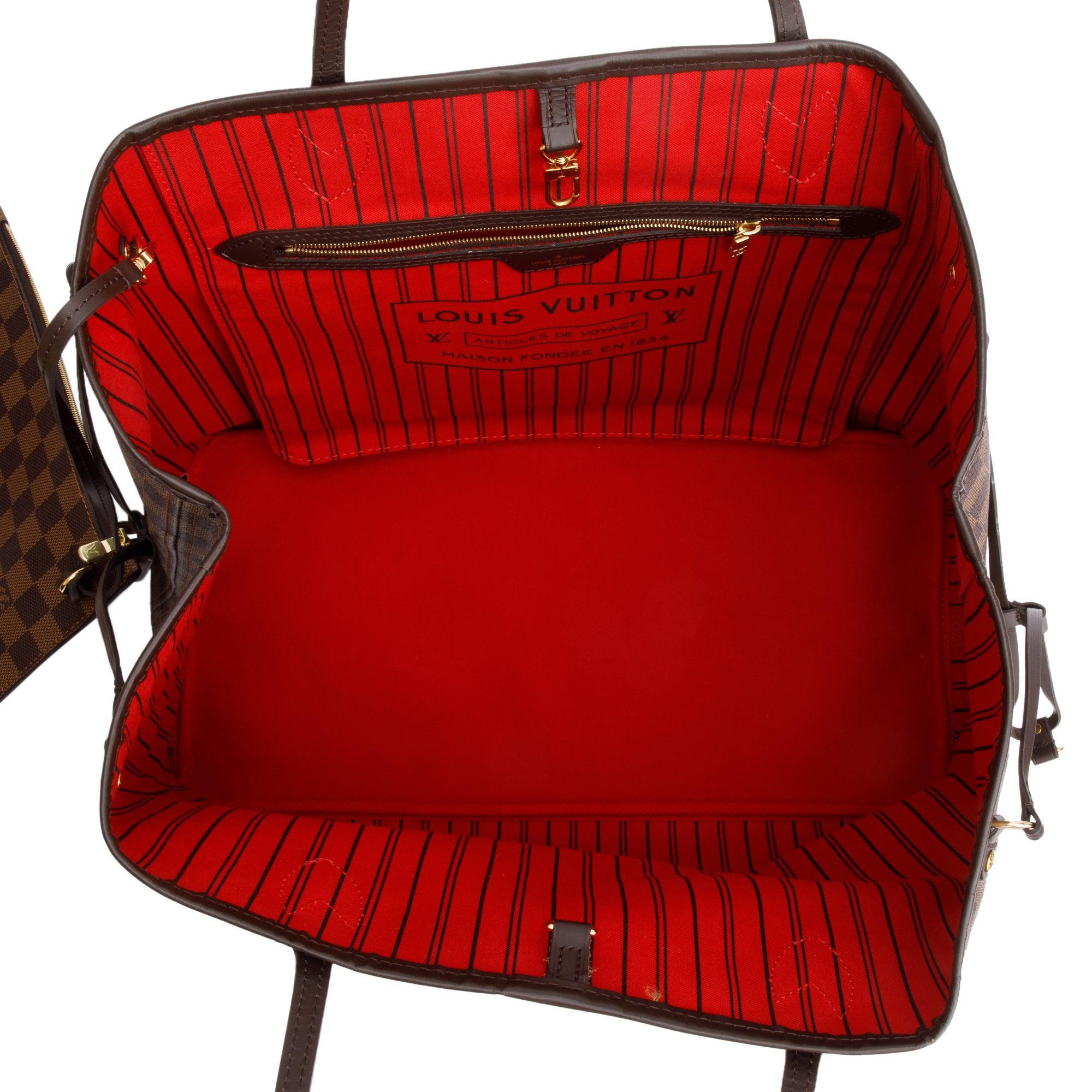 Louis Vuitton 2020 Damier Ebene Neverfull GM w/ Pouch