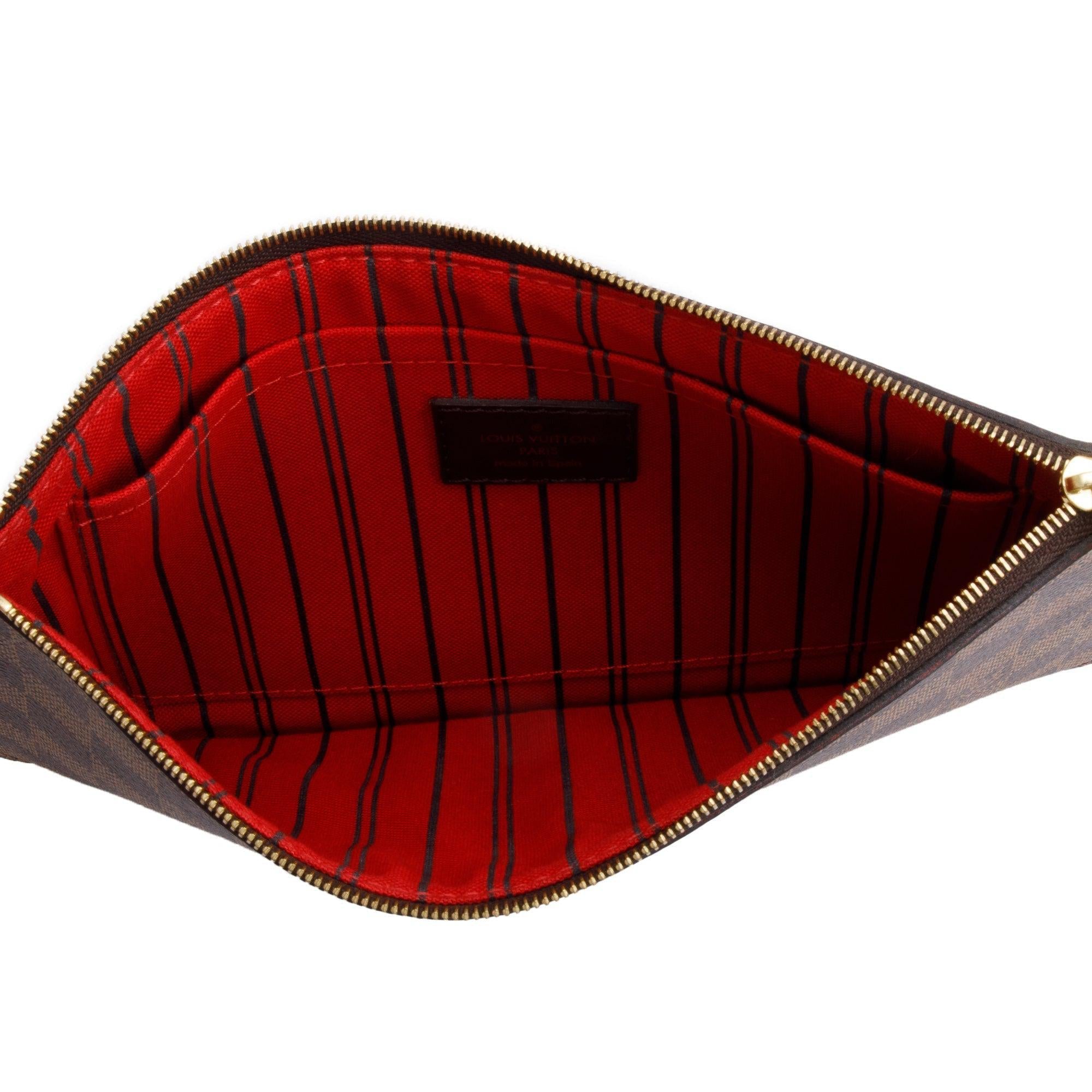 Louis Vuitton 2020 Damier Ebene Neverfull MM w/ Pouch & Box