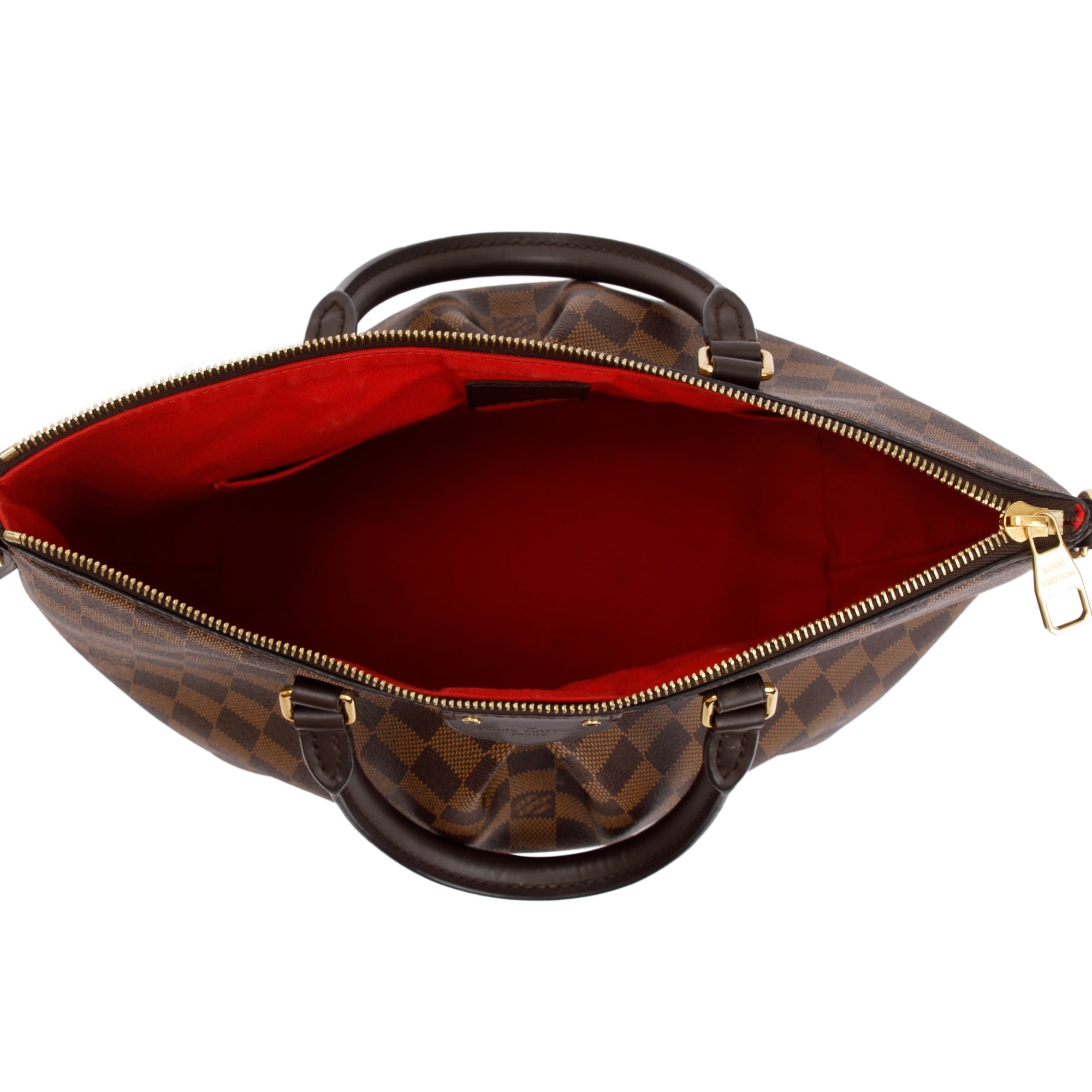 Louis Vuitton 2020 Damier Ebene Siena MM w/ Strap & Box