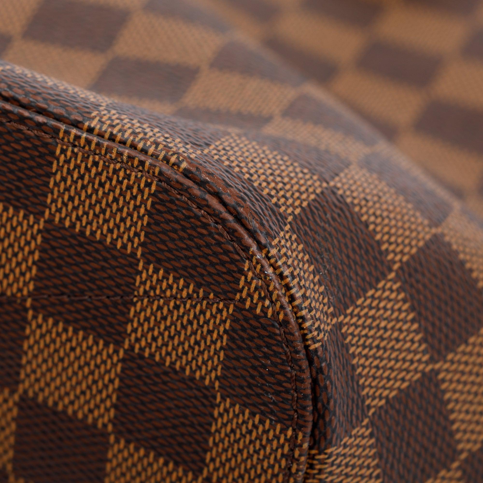 Louis Vuitton 2020 Damier Ebene Siena MM w/ Strap & Box