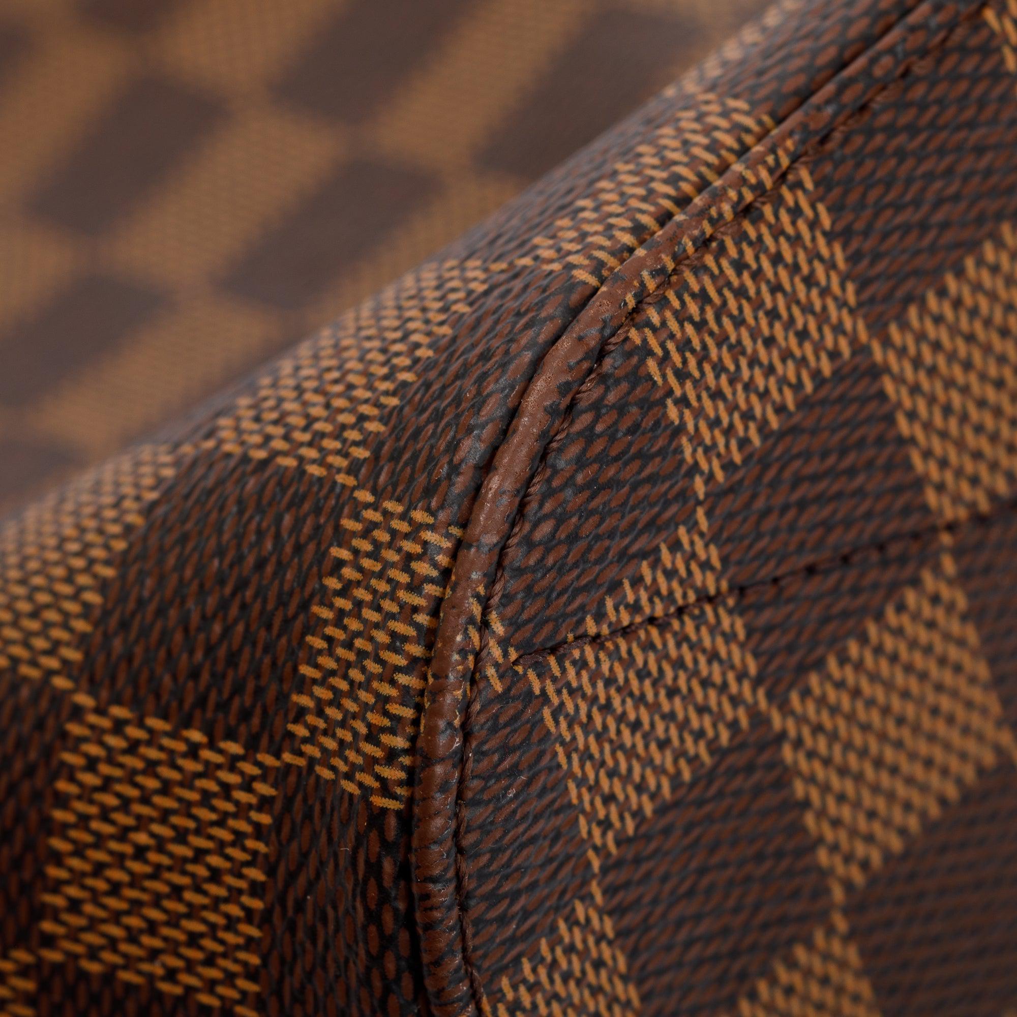 Louis Vuitton 2020 Damier Ebene Siena MM w/ Strap & Box