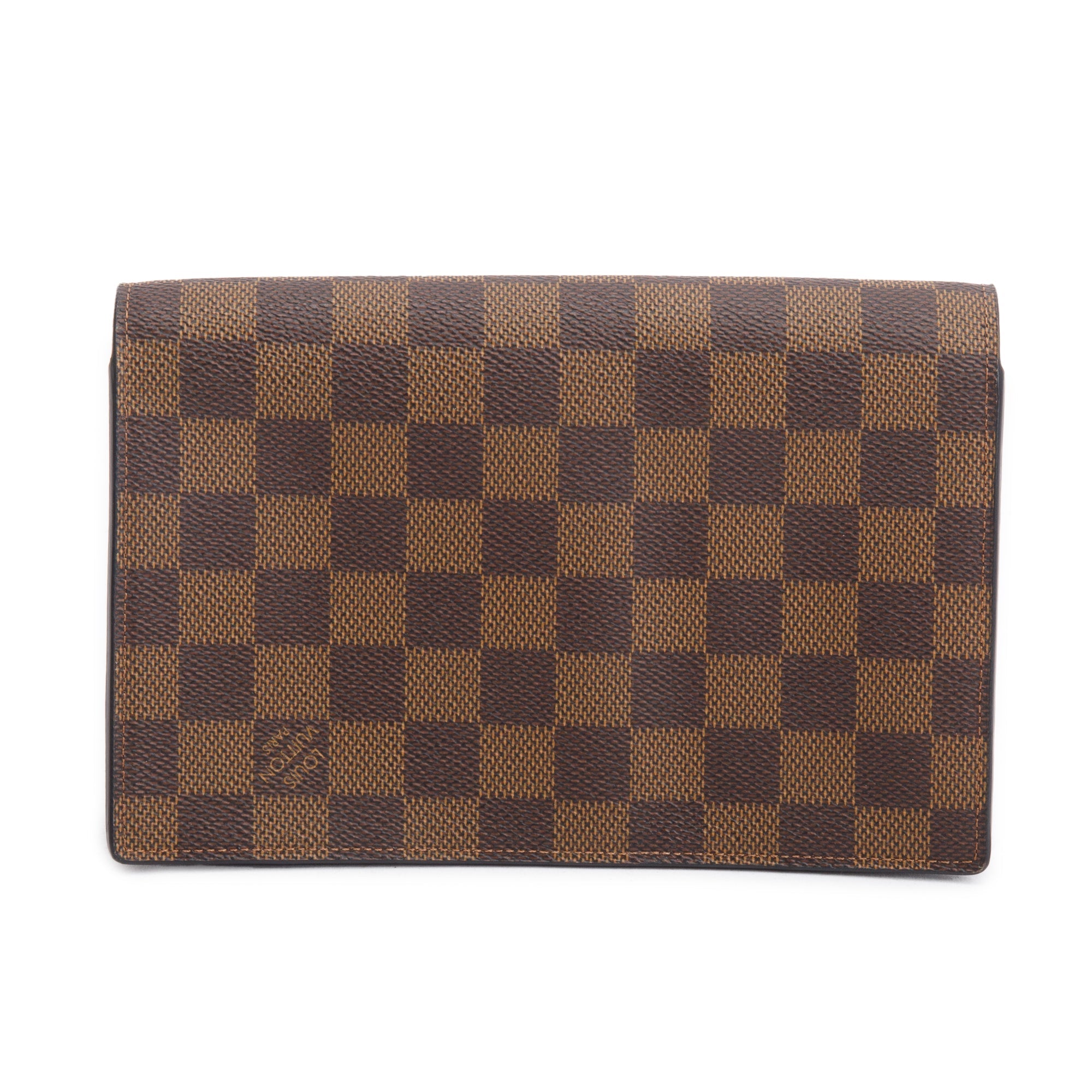 Louis Vuitton 2020 Damier Ebene Vavin Chain Wallet