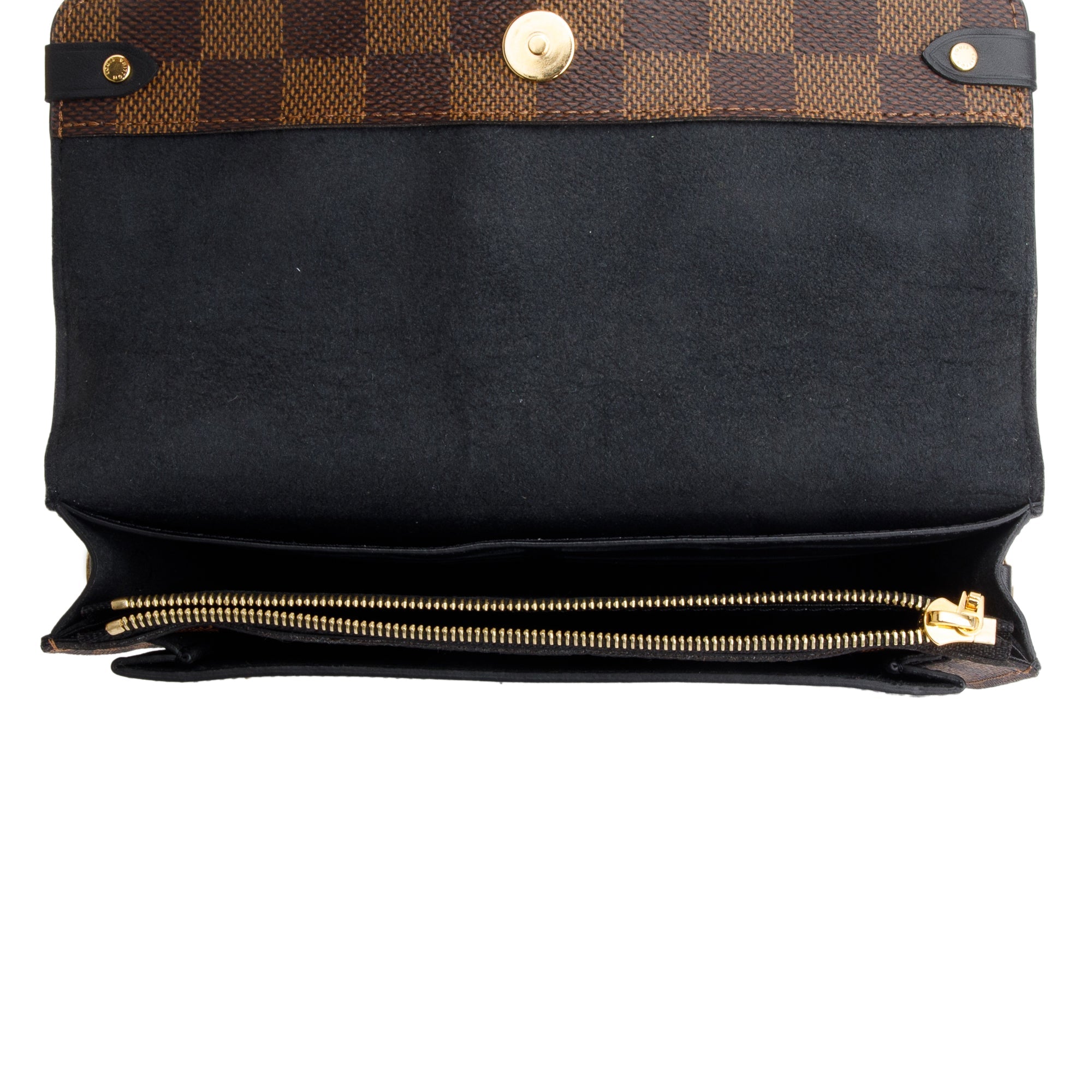 Louis Vuitton 2020 Damier Ebene Vavin Chain Wallet