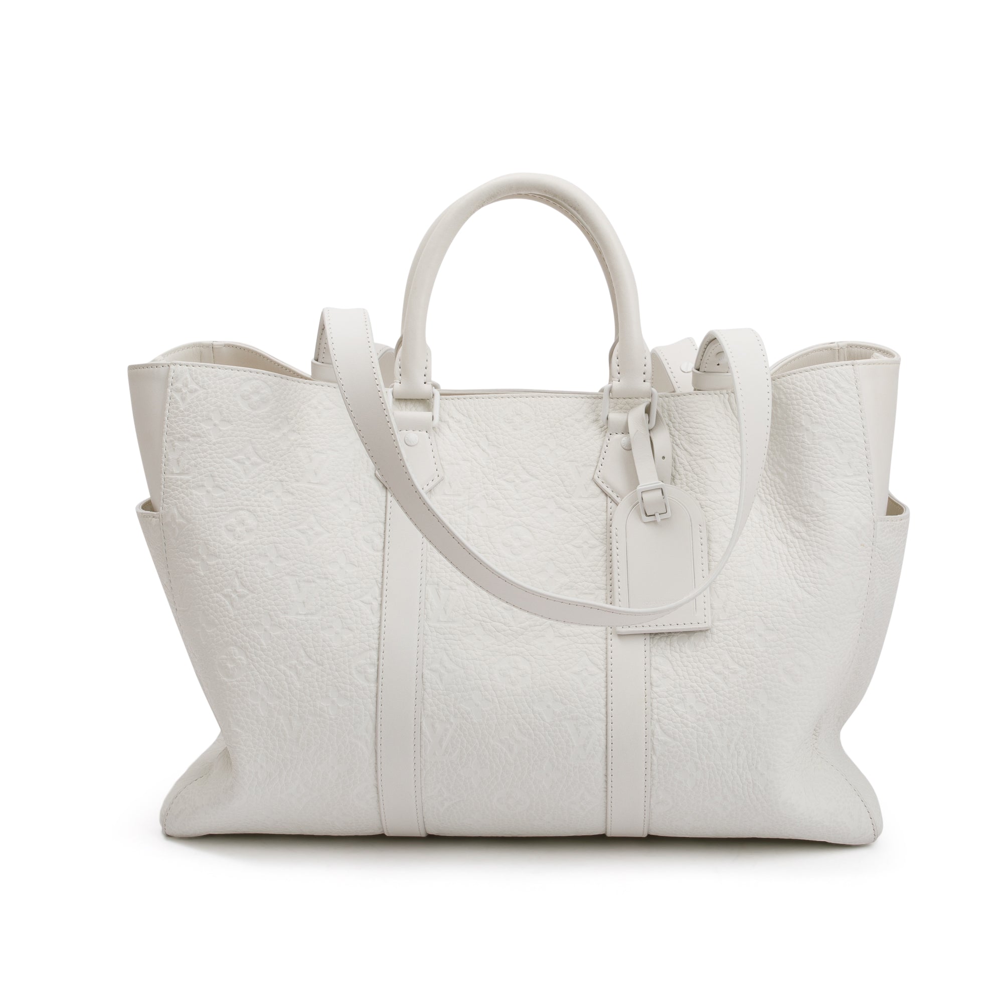 Louis Vuitton 2020 Embossed Monogram Taurillon Sac Plat 24H