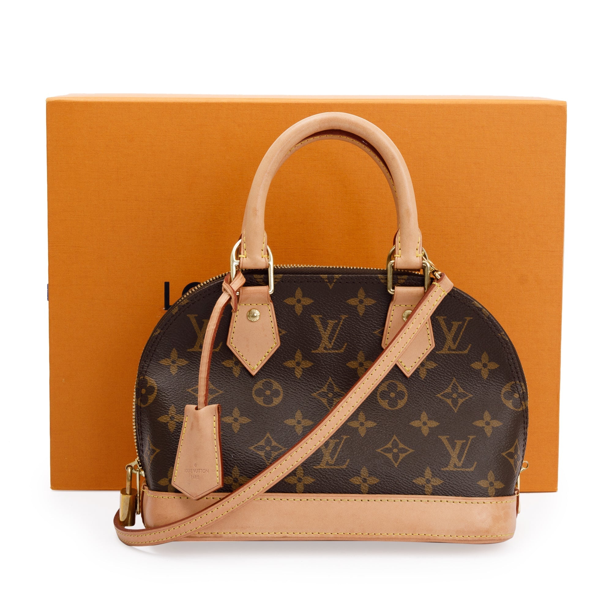 Louis Vuitton 2020 Monogram Alma BB w/ Box & Strap