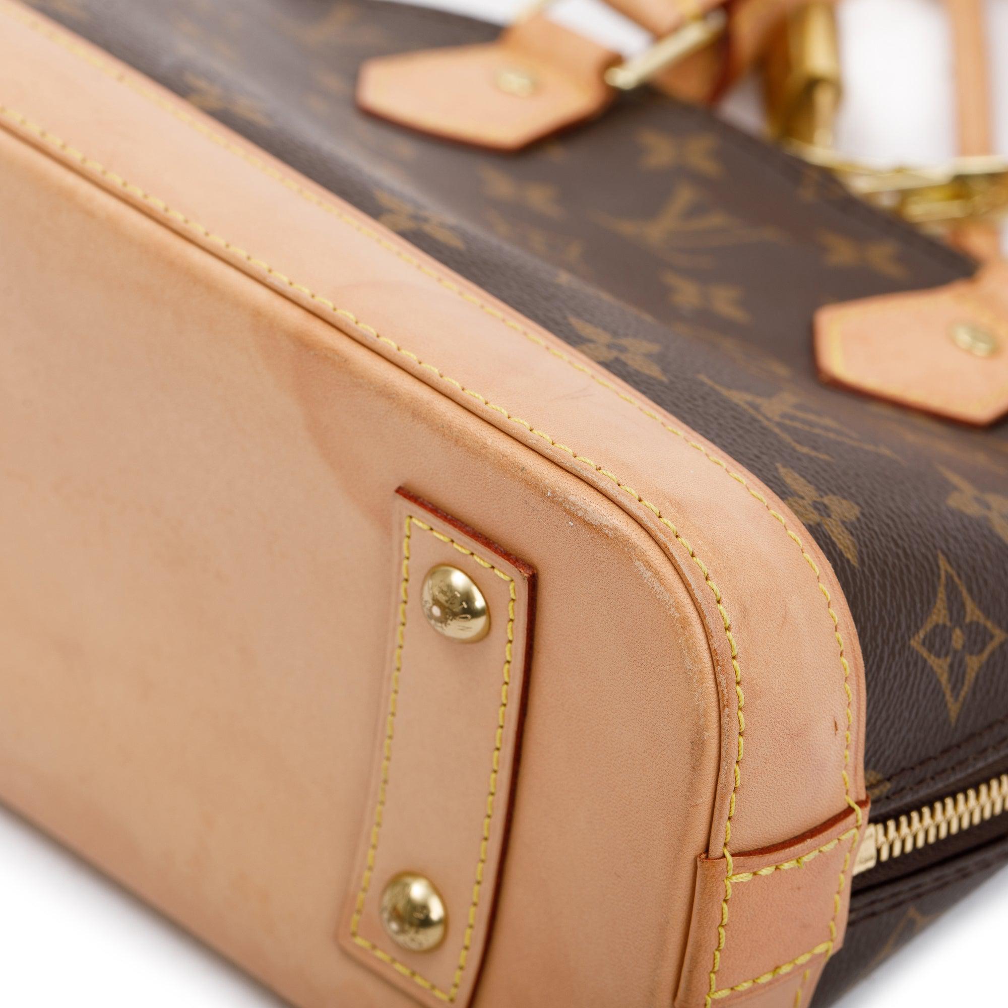 Louis Vuitton 2020 Monogram Alma BB w/ Strap, Box & Receipt