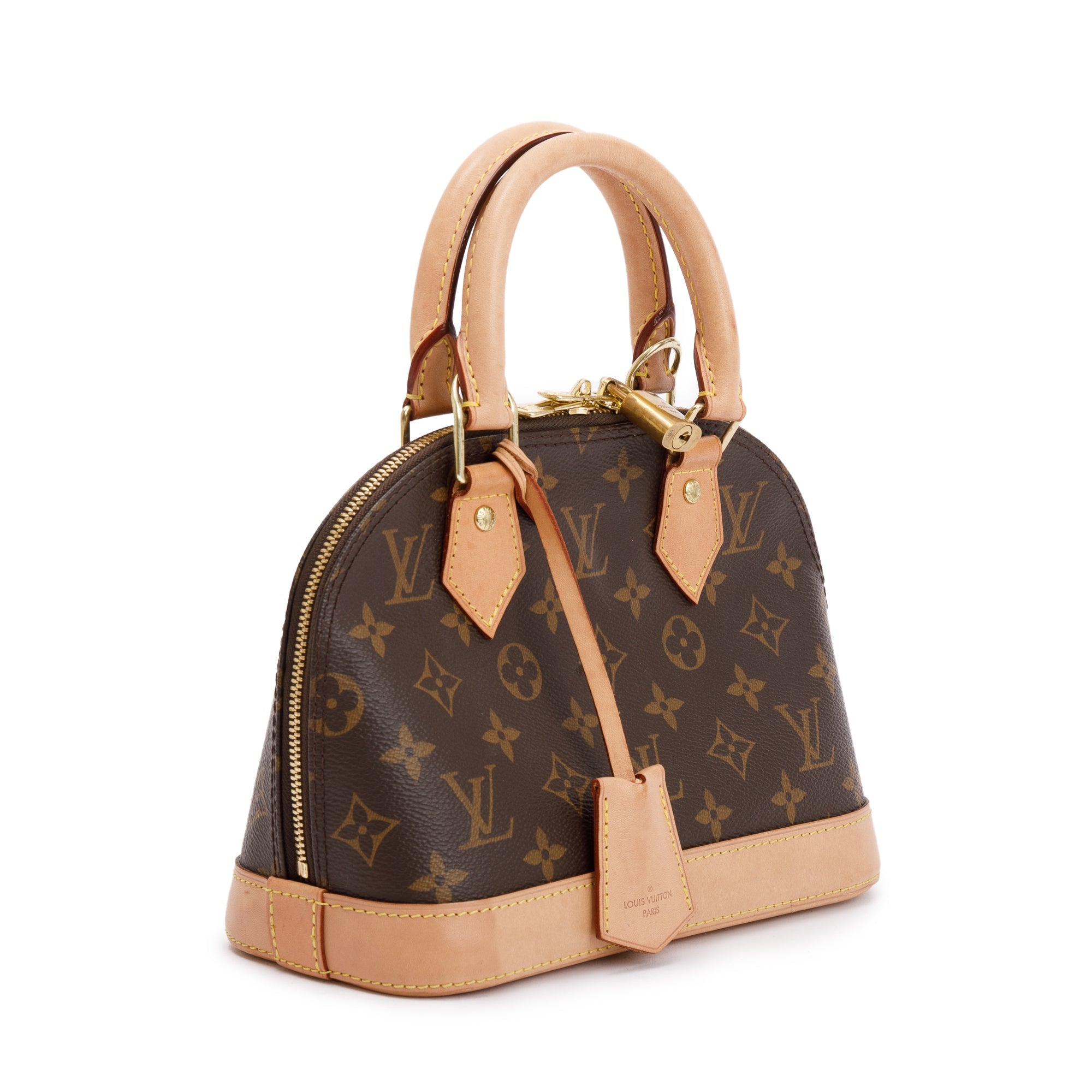 Louis Vuitton 2020 Monogram Alma BB w/ Strap, Box & Receipt