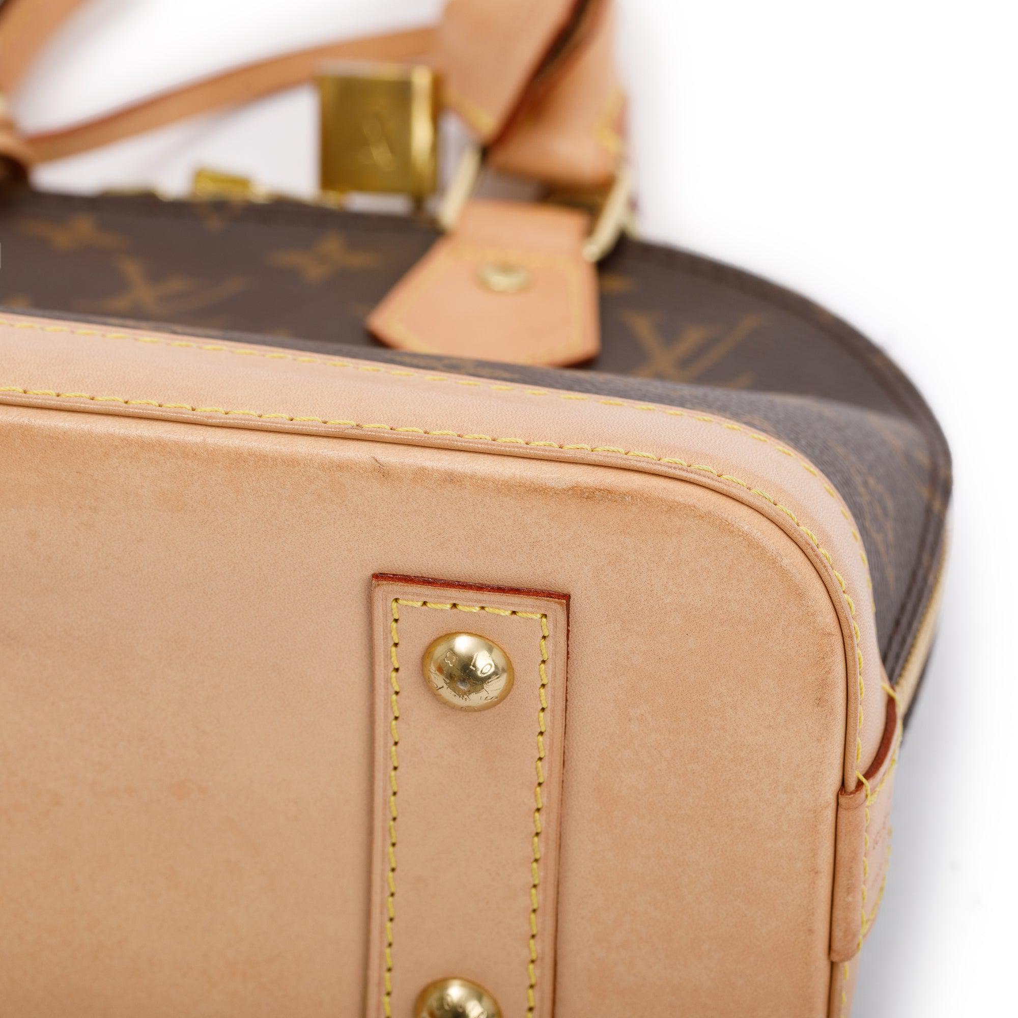 Louis Vuitton 2020 Monogram Alma BB w/ Strap, Box & Receipt