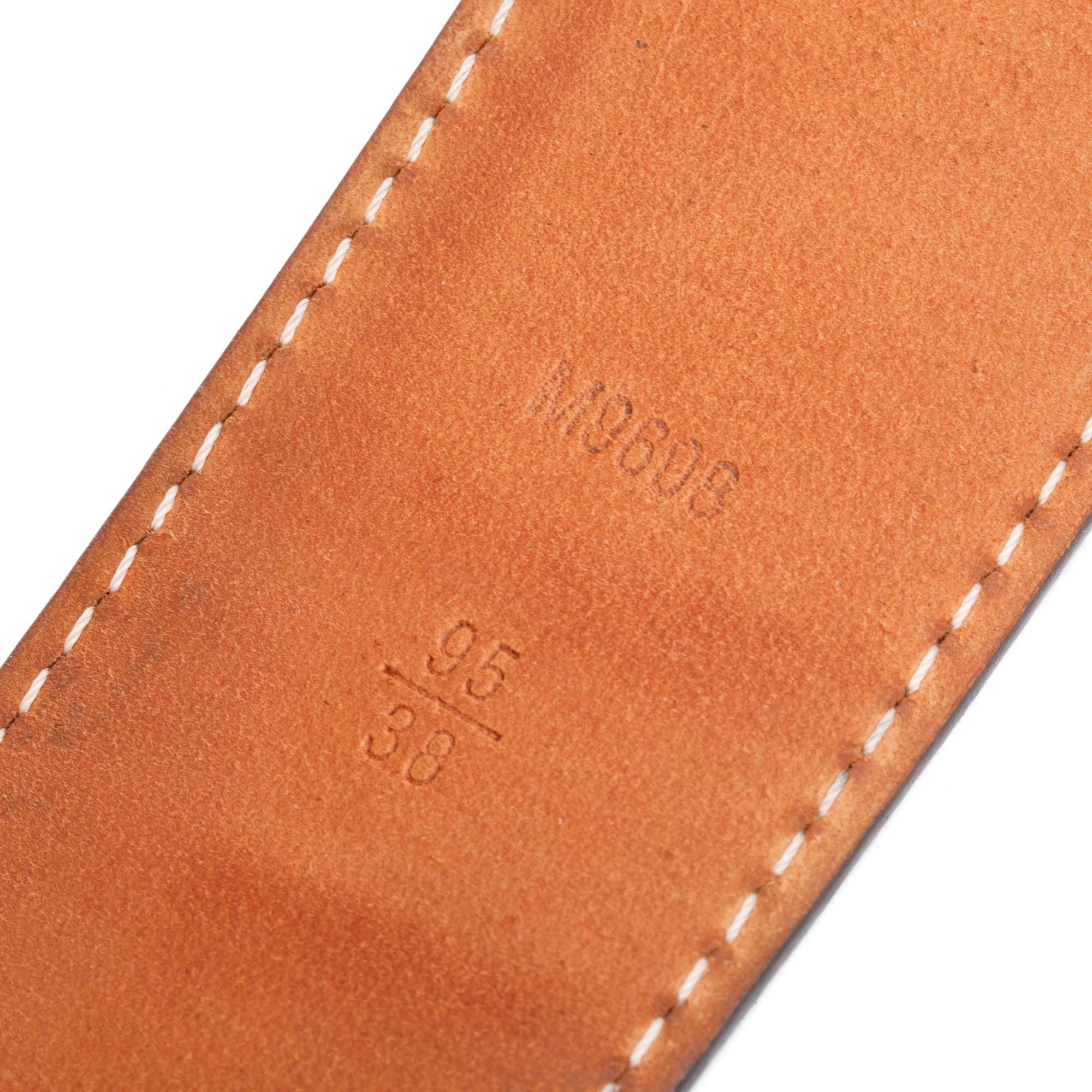 Louis Vuitton 2020 Monogram Canvas LV Initiales 40 MM Belt, Size 95 38 w/ Box