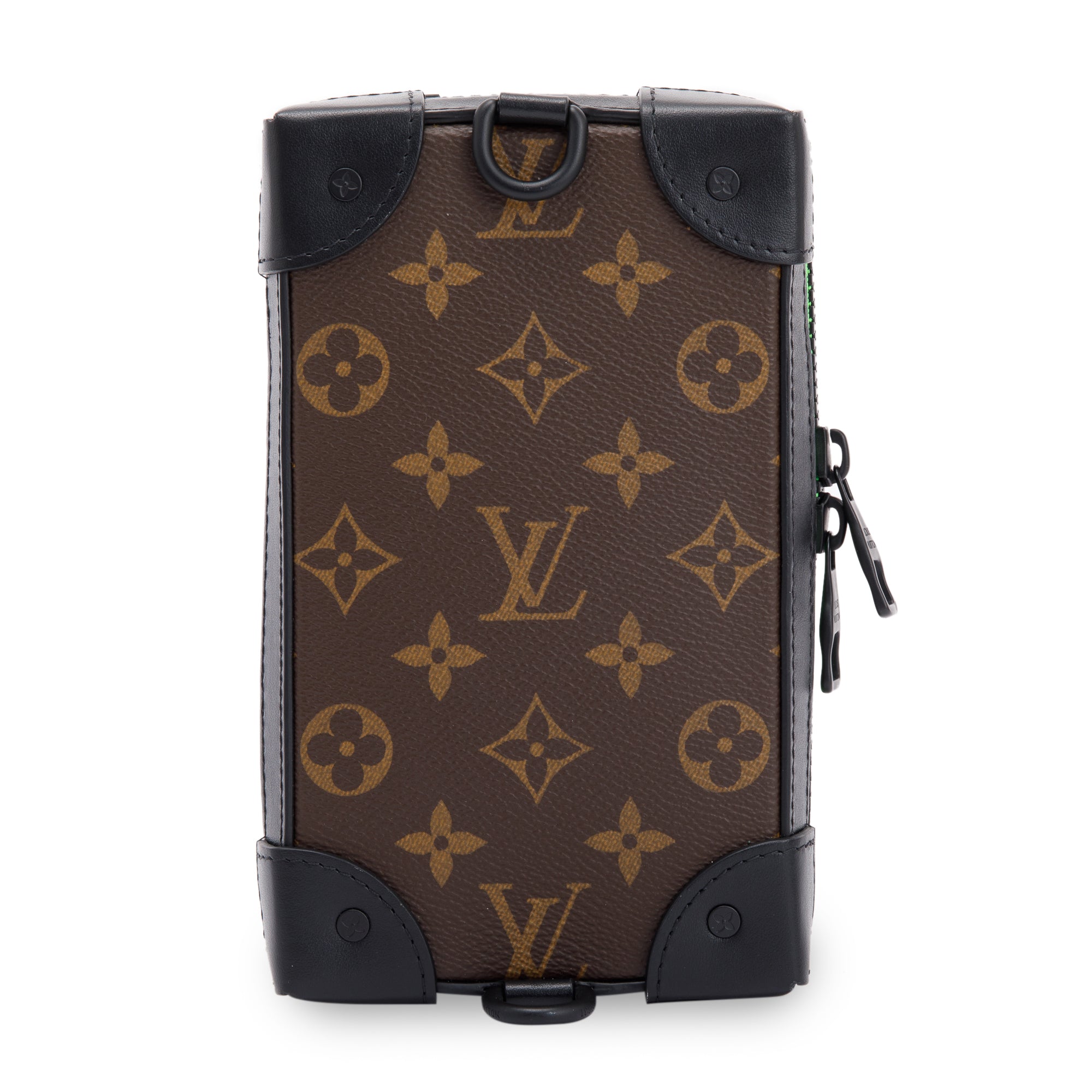 Louis Vuitton 2020 Monogram Cartoon Embroidered LV Friends Soft Trunk Phone Box w/ Strap