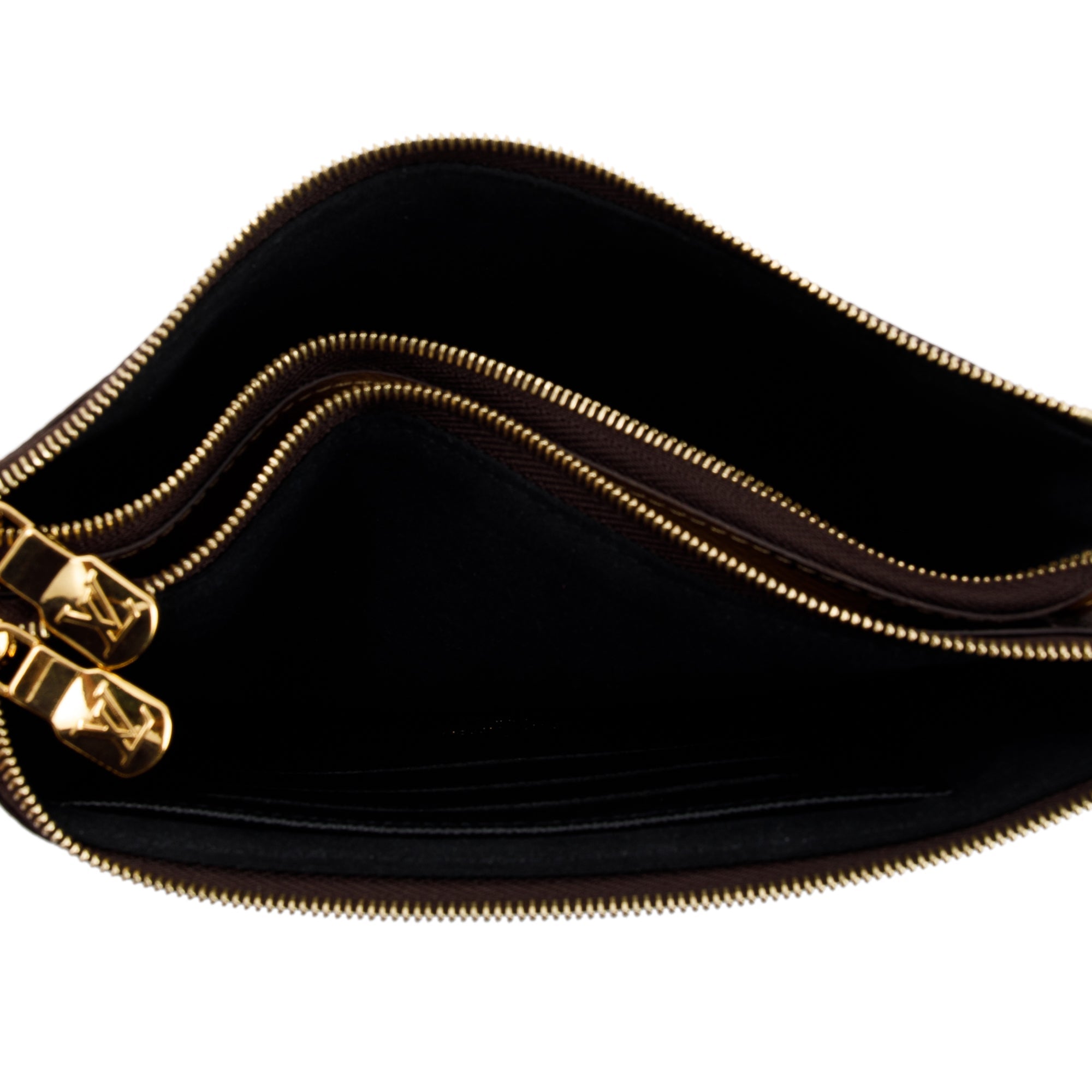 Louis Vuitton 2020 Monogram Double Zip Pochette w/ Box