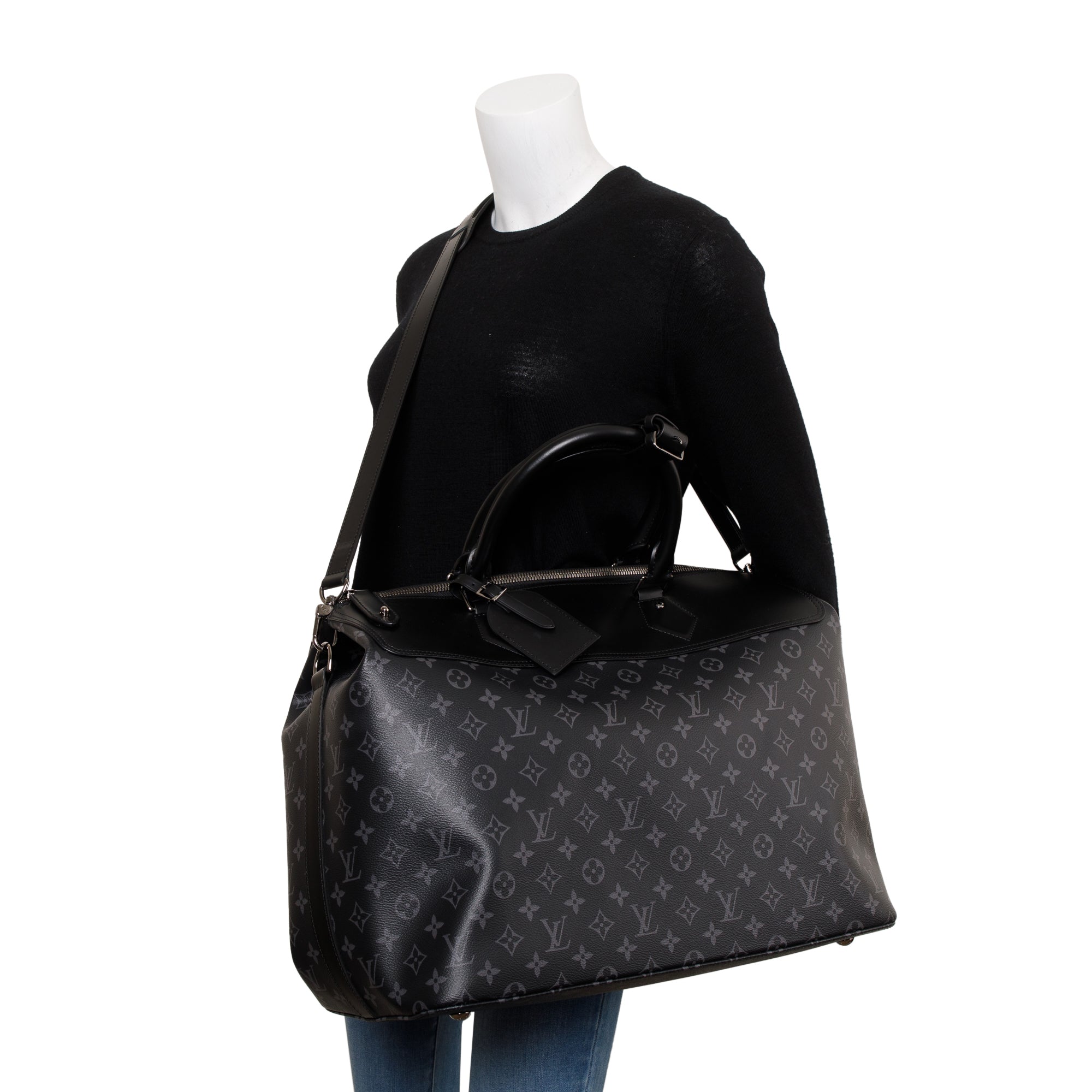 Louis Vuitton 2020 Monogram Eclipse Greenwich NM w/ Strap & Box