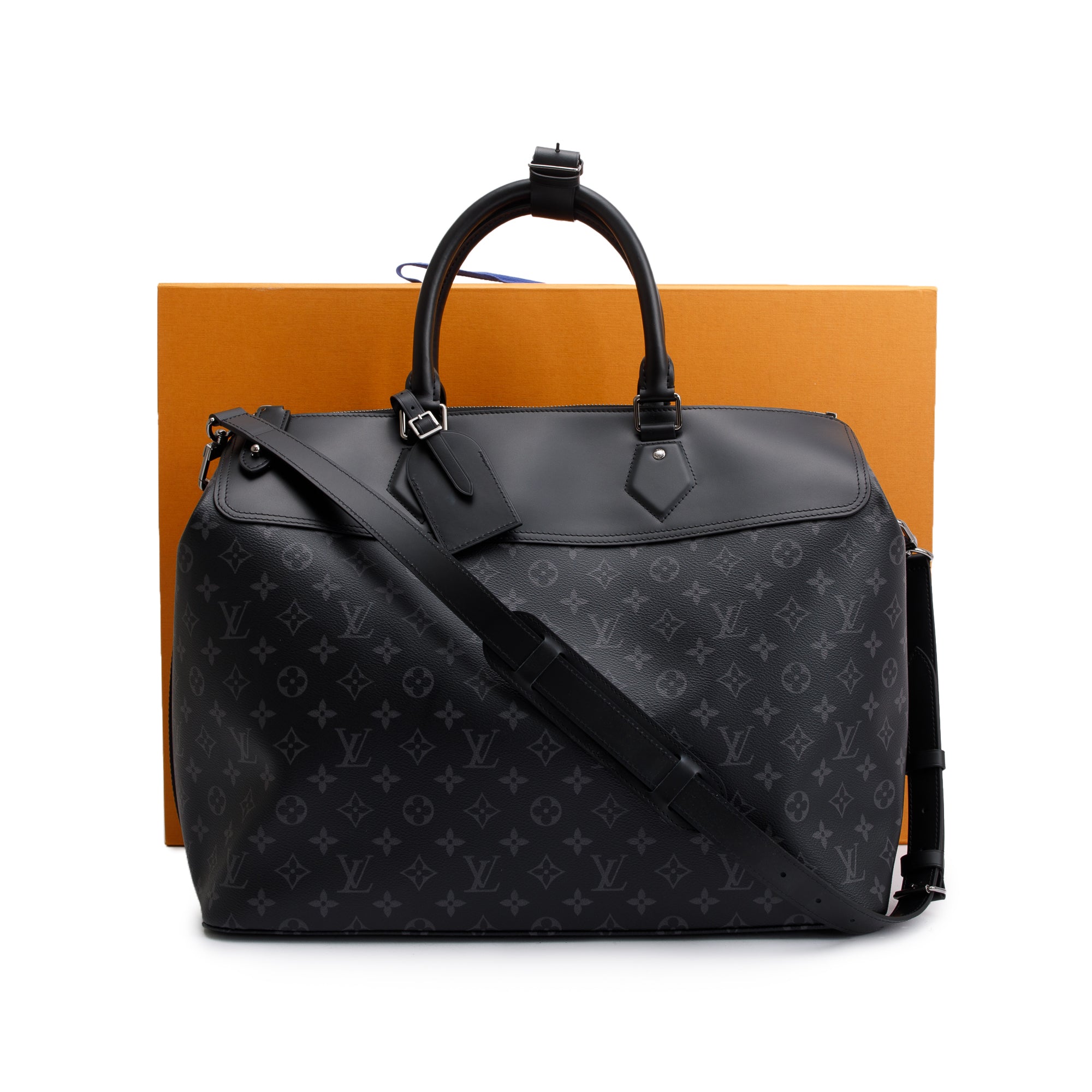 Louis Vuitton 2020 Monogram Eclipse Greenwich NM w/ Strap & Box