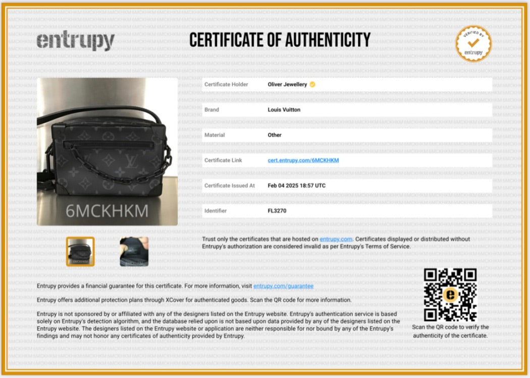 Louis Vuitton 2020 Monogram Eclipse Mini Soft Trunk Bag w/ Box