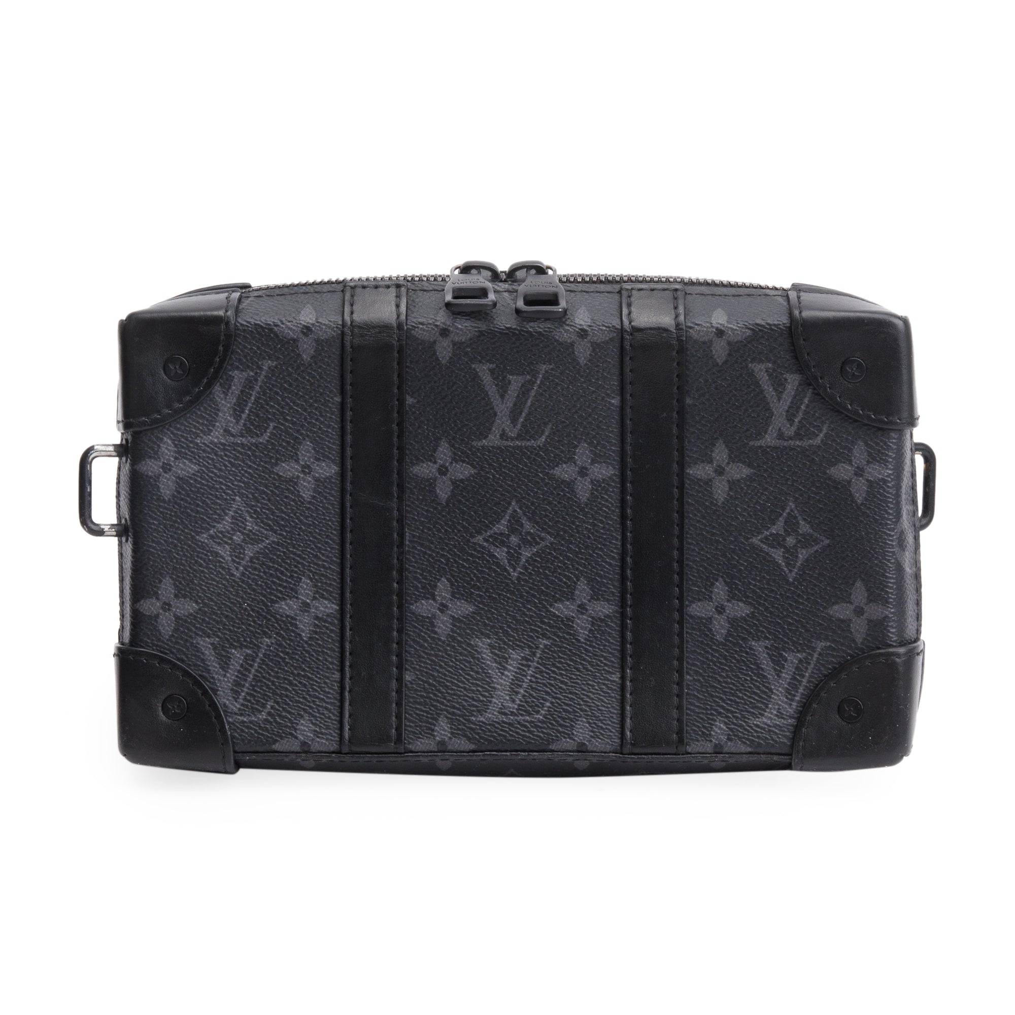 Louis Vuitton 2020 Monogram Eclipse Soft Trunk Wallet Crossbody