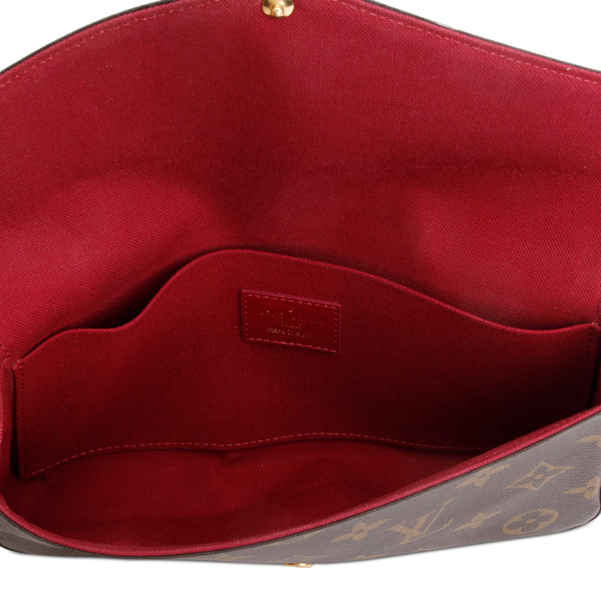 Louis Vuitton 2020 Monogram Felicie Pochette w/ Inserts