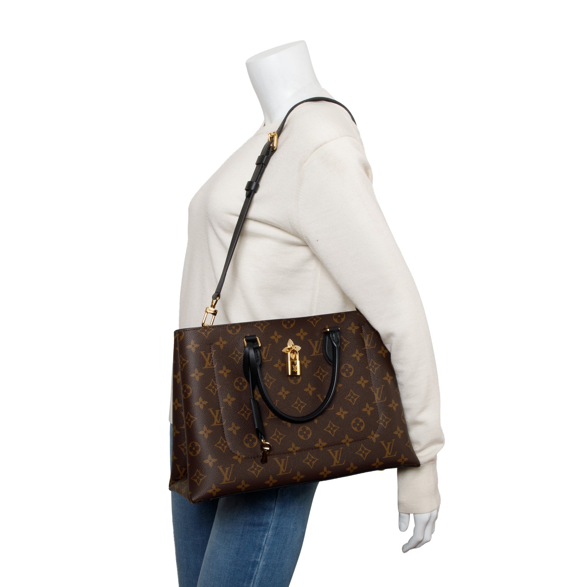 Louis Vuitton 2020 Monogram Flower Tote w/ Strap, Reciept & Box