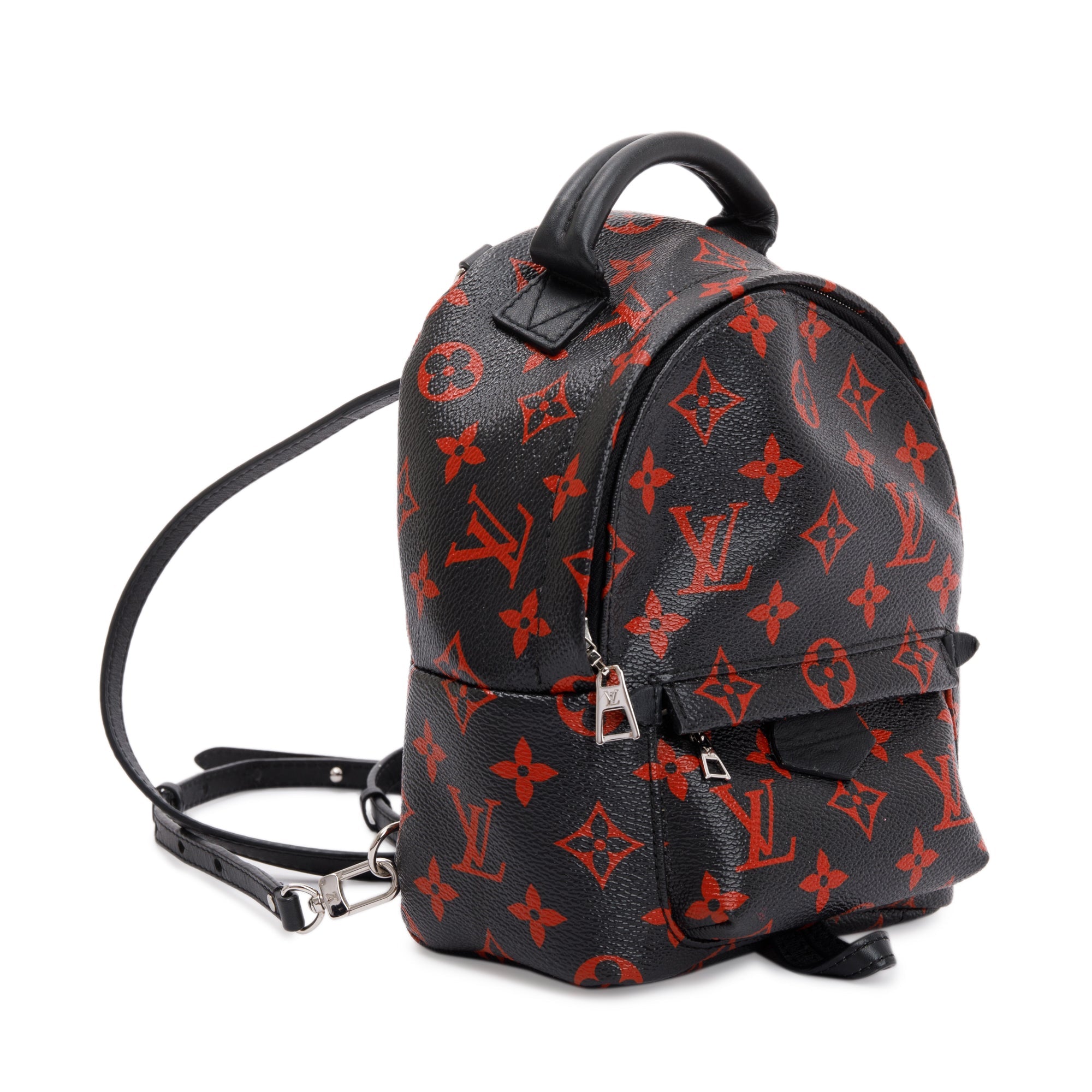 Louis Vuitton 2020 Monogram Infrarouge Palm Springs Mini Backpack