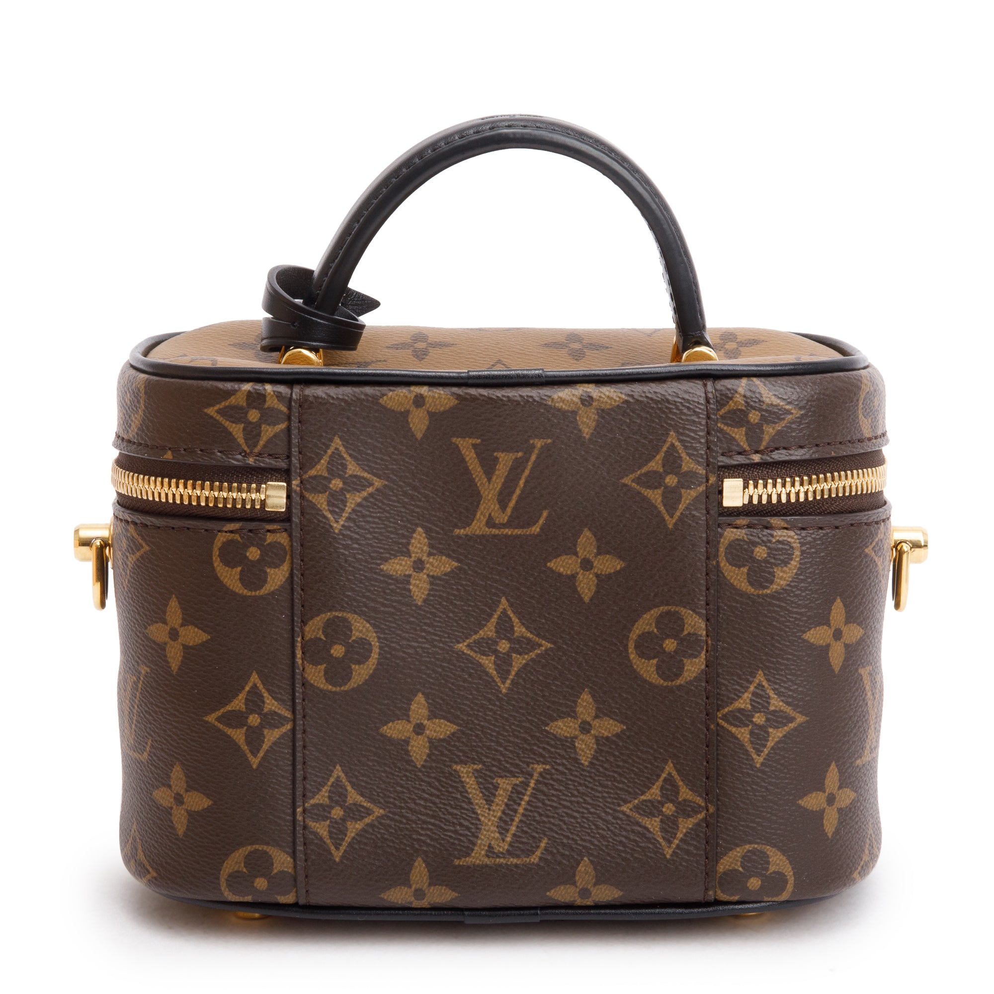 Louis Vuitton 2020 Monogram & Monogram Reverse Vanity PM w/ Strap & Box