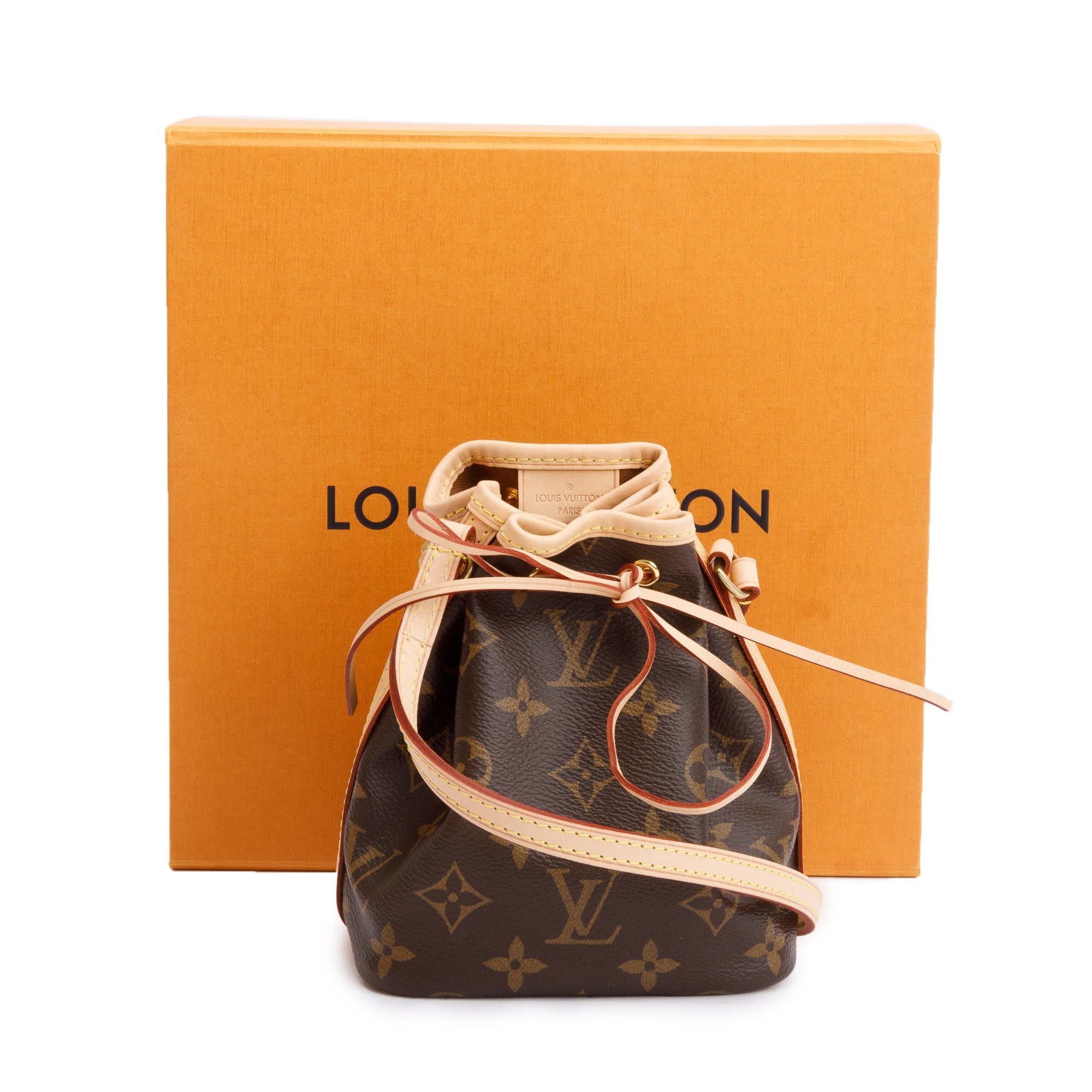 Louis Vuitton 2020 Monogram Nano Noe w/ Box & Receipt