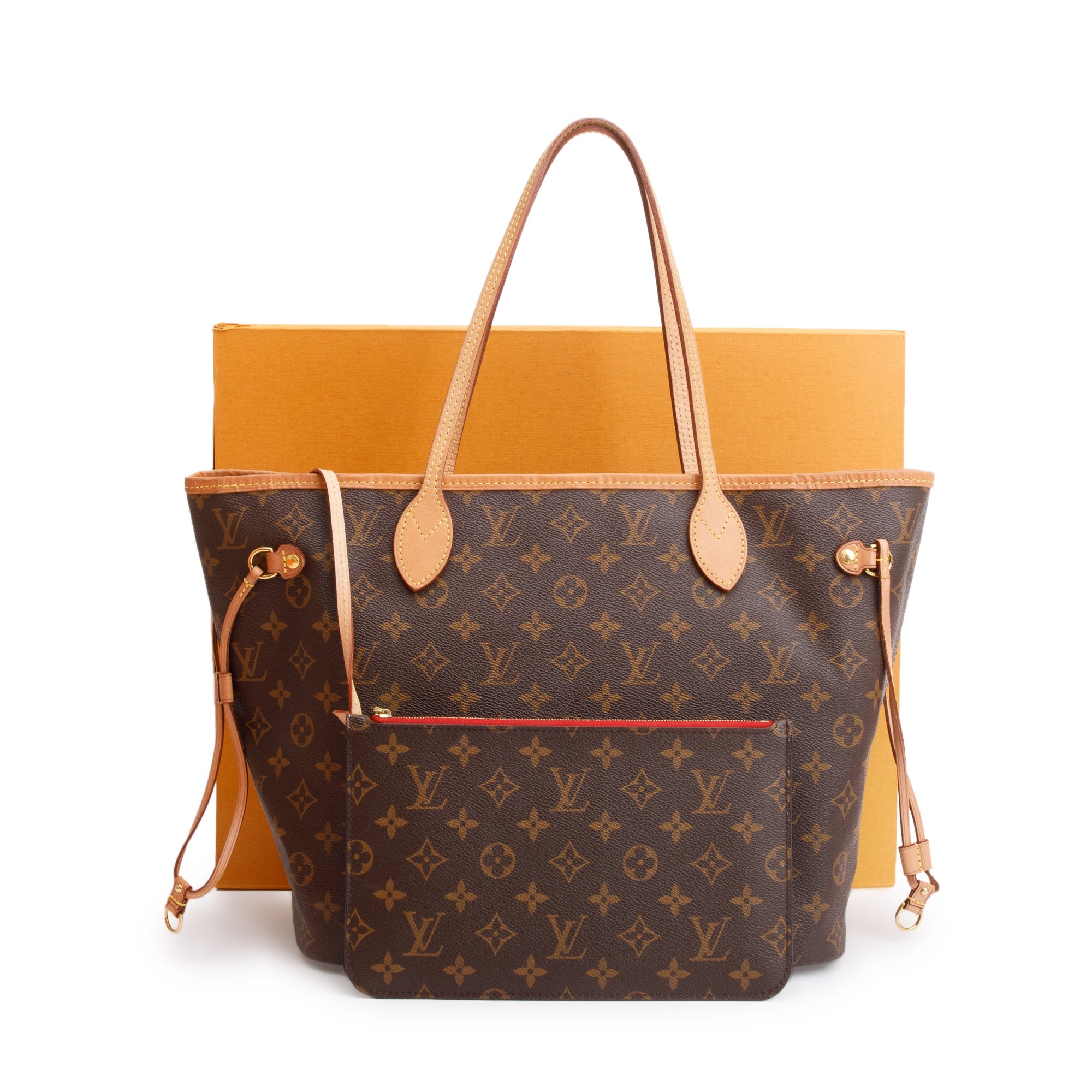 Louis Vuitton 2020 Monogram Neverfull MM w/ Pouch & Box