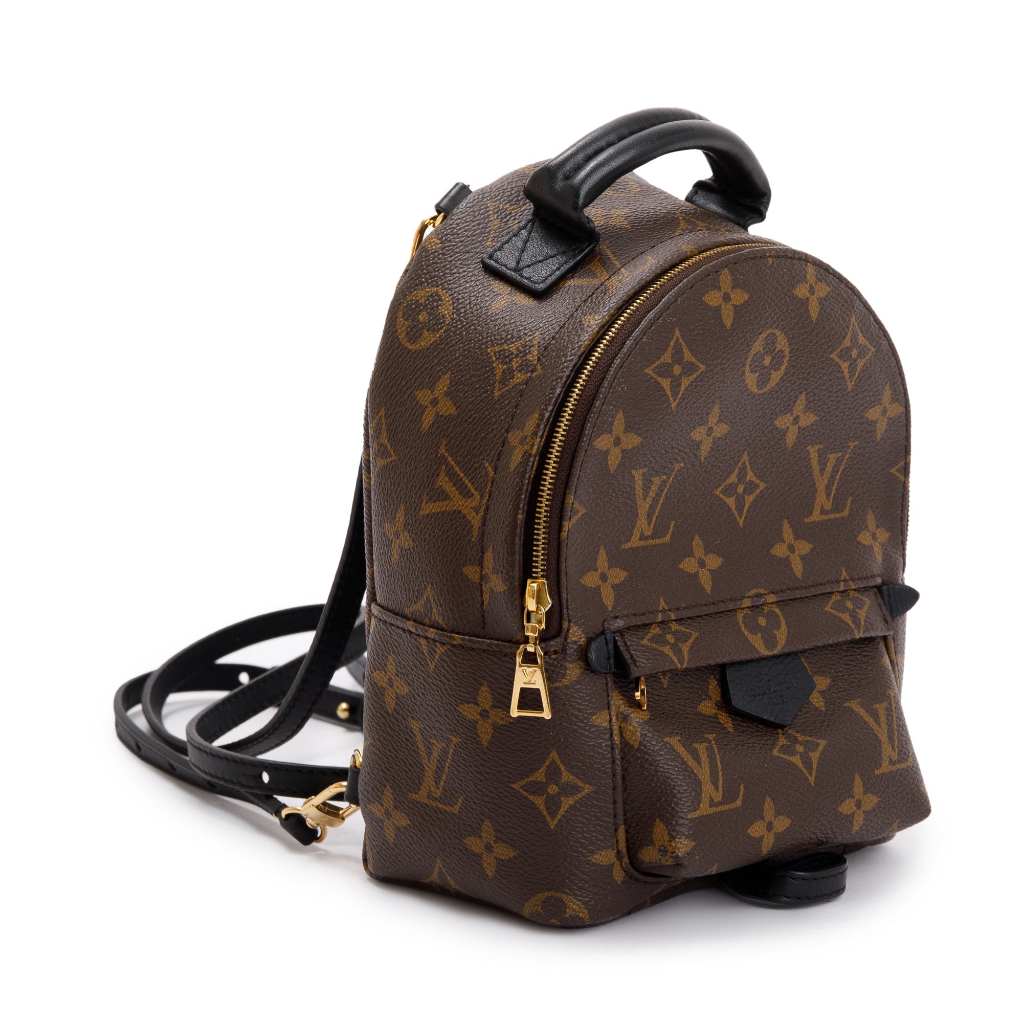 Louis Vuitton 2020 Monogram Palm Springs Mini Backpack w/ Box