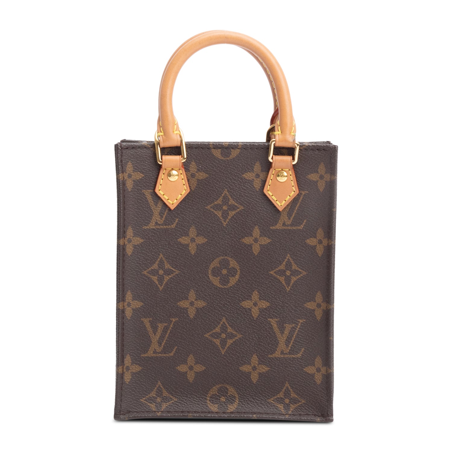 Louis Vuitton 2020 Monogram Petit Sac Plat w/ Strap