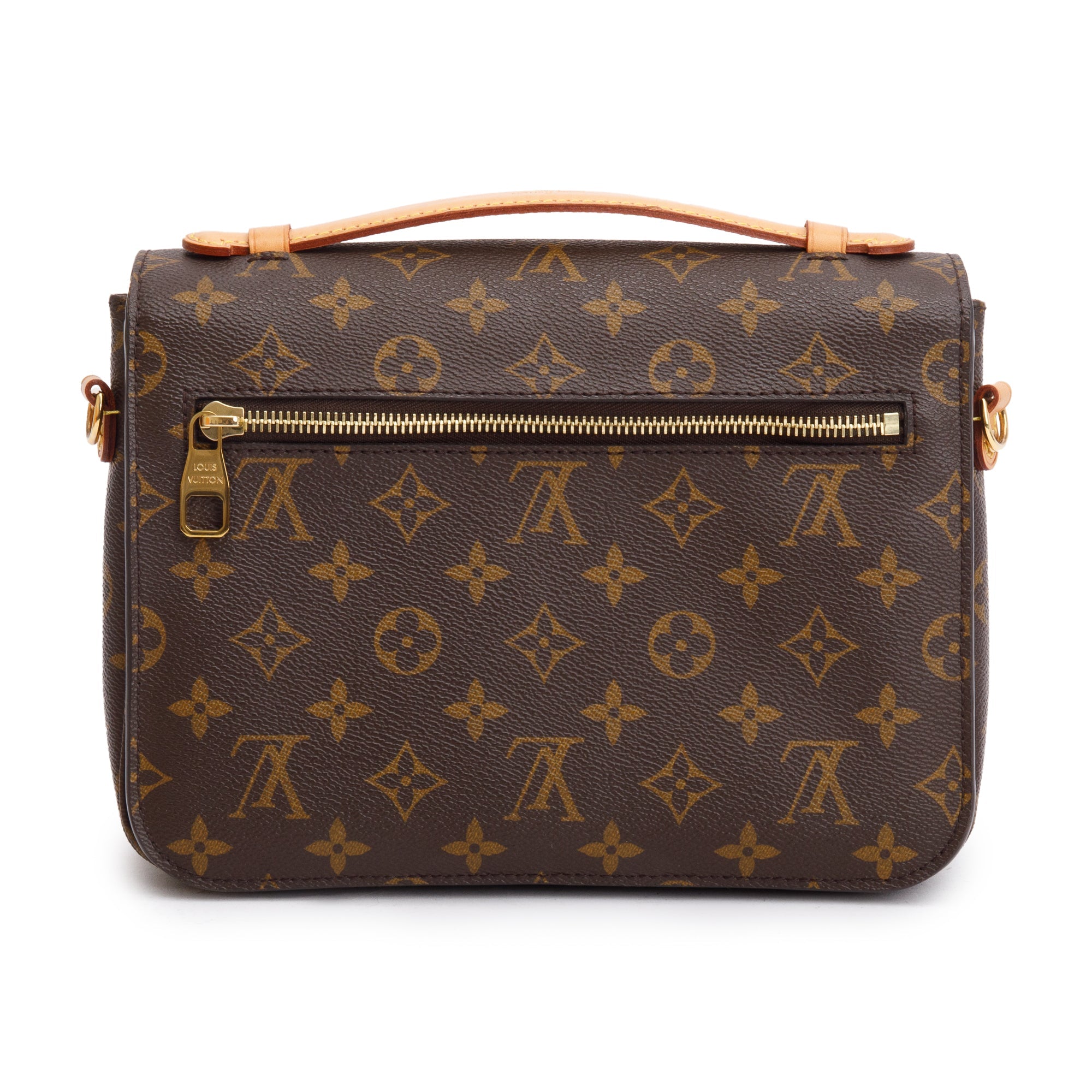 Louis Vuitton 2020 Monogram Pochette Metis w/ Strap & Box