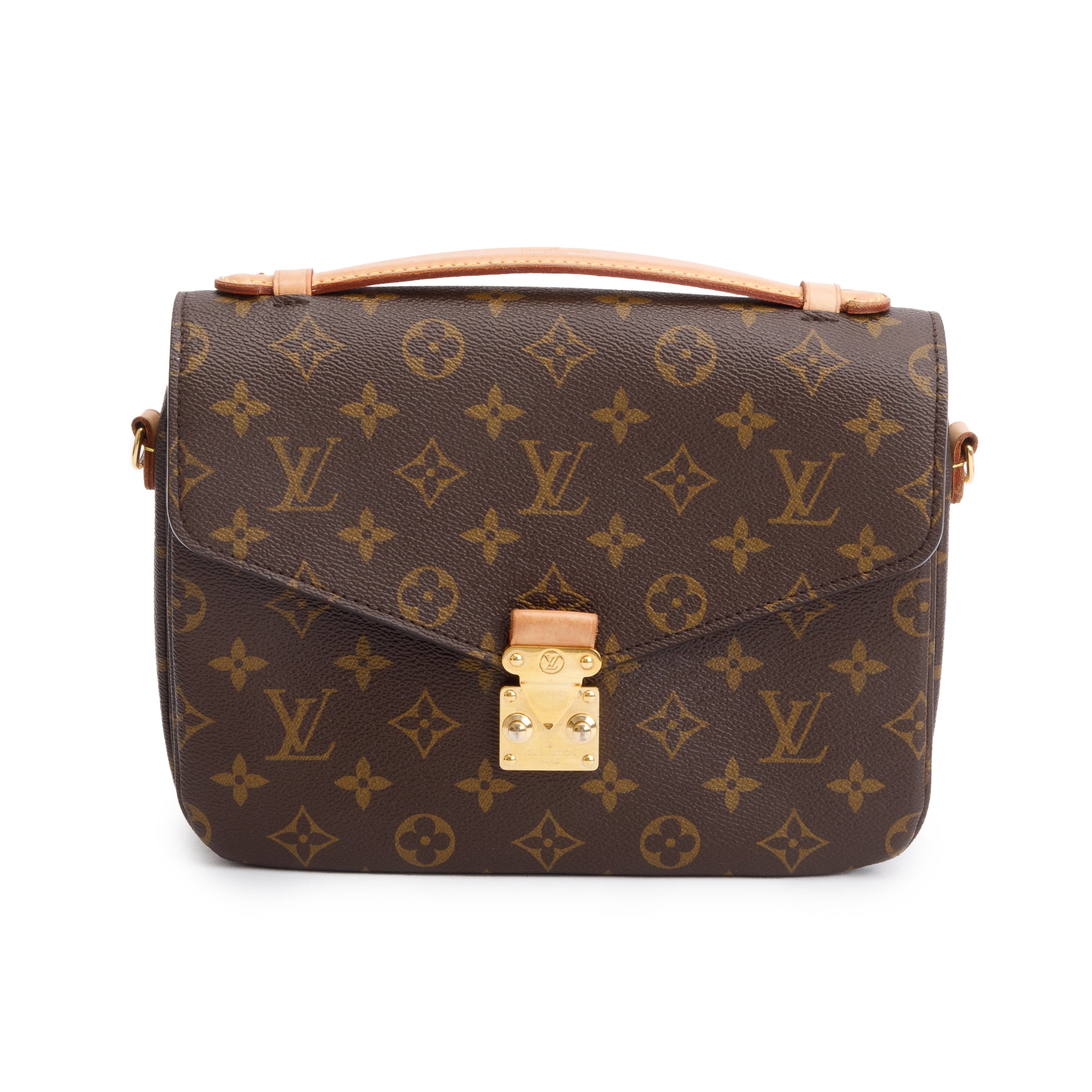Louis Vuitton 2020 Monogram Pochette Metis w/ Strap & Receipt