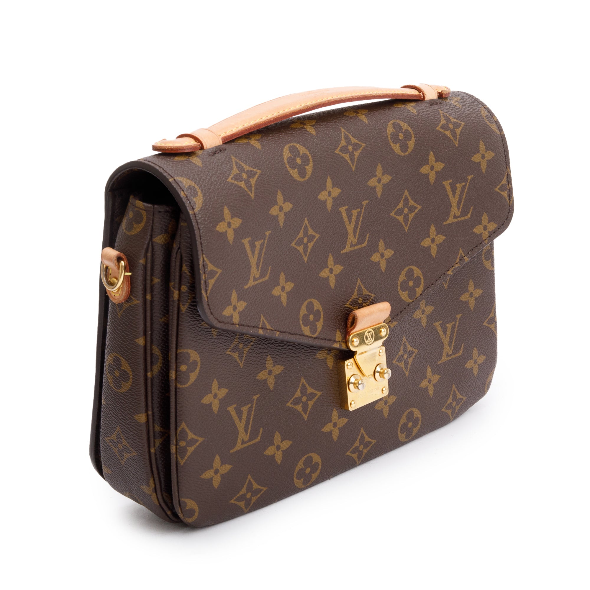 Louis Vuitton 2020 Monogram Pochette Metis w/ Strap & Receipt