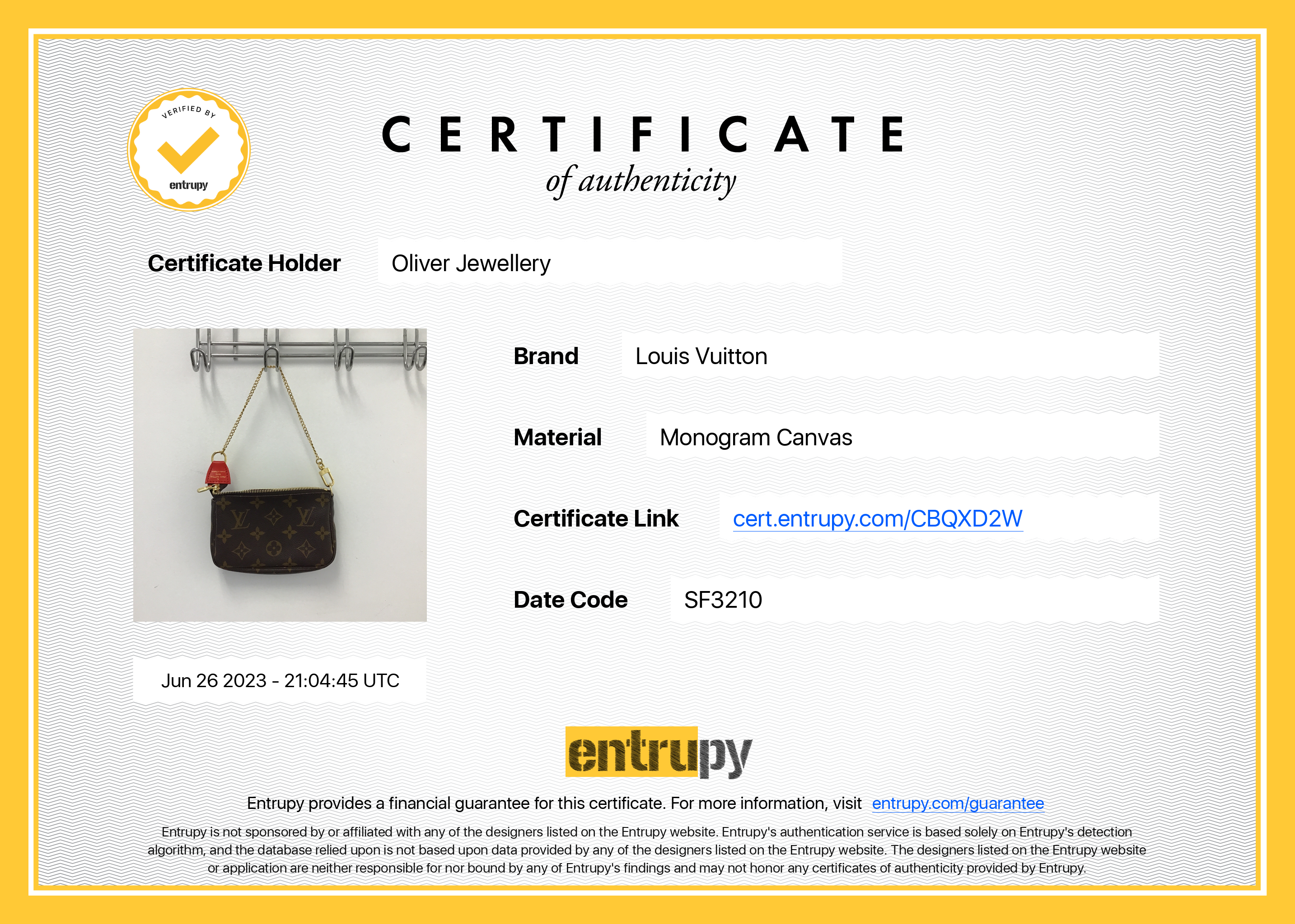 Louis Vuitton 2020 Monogram Vivienne Animation Mini Pochette Accessories w/ Box