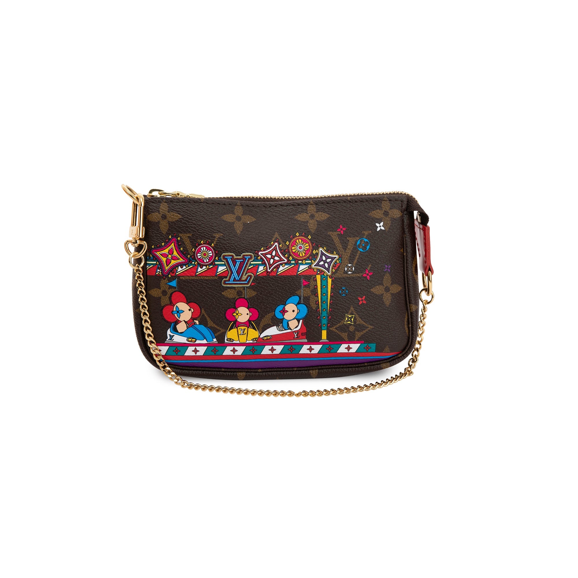 Louis Vuitton 2020 Monogram Vivienne Animation Mini Pochette Accessories w/ Box