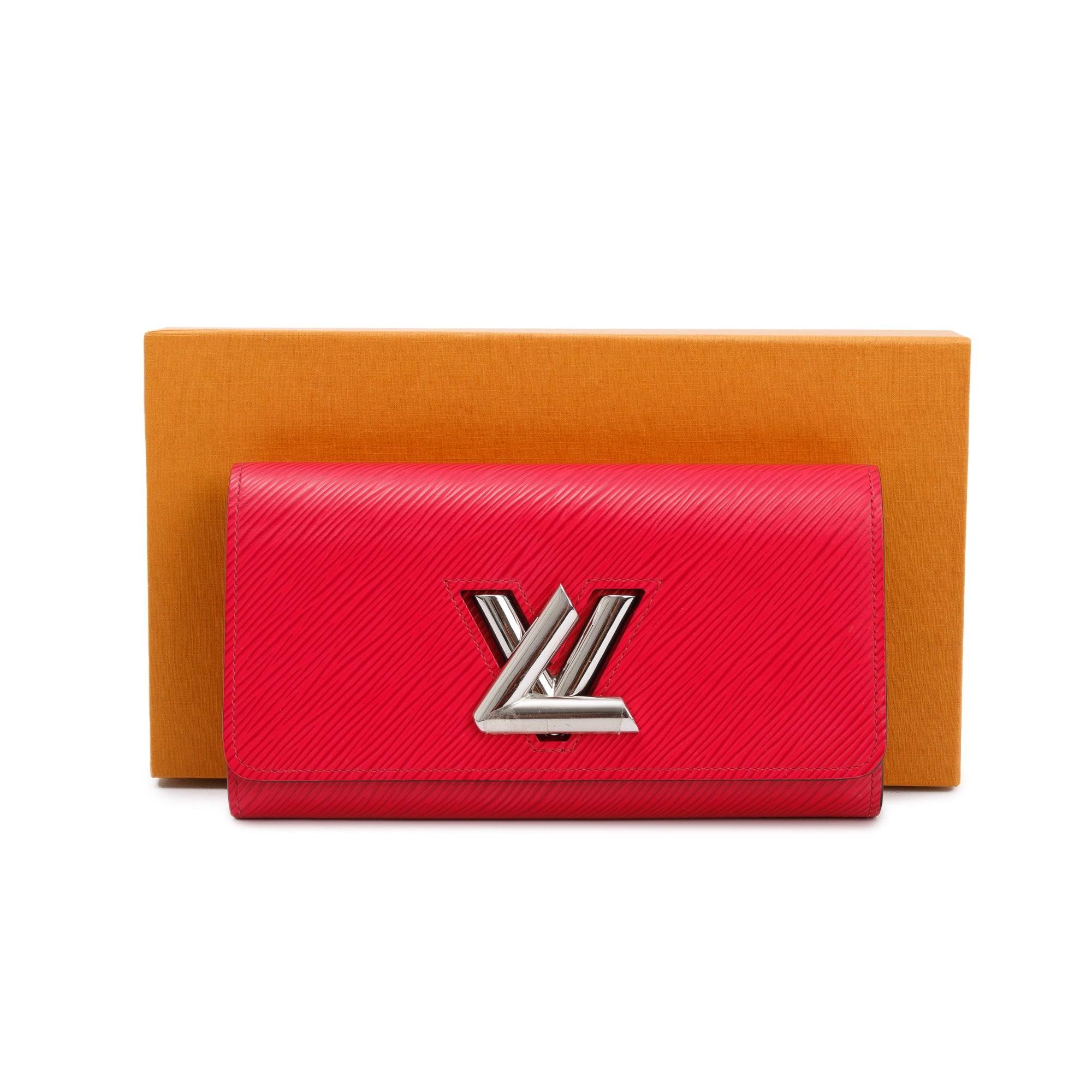 Louis Vuitton 2020 Pink Epi Leather Twist Wallet w/ Box & Receipt