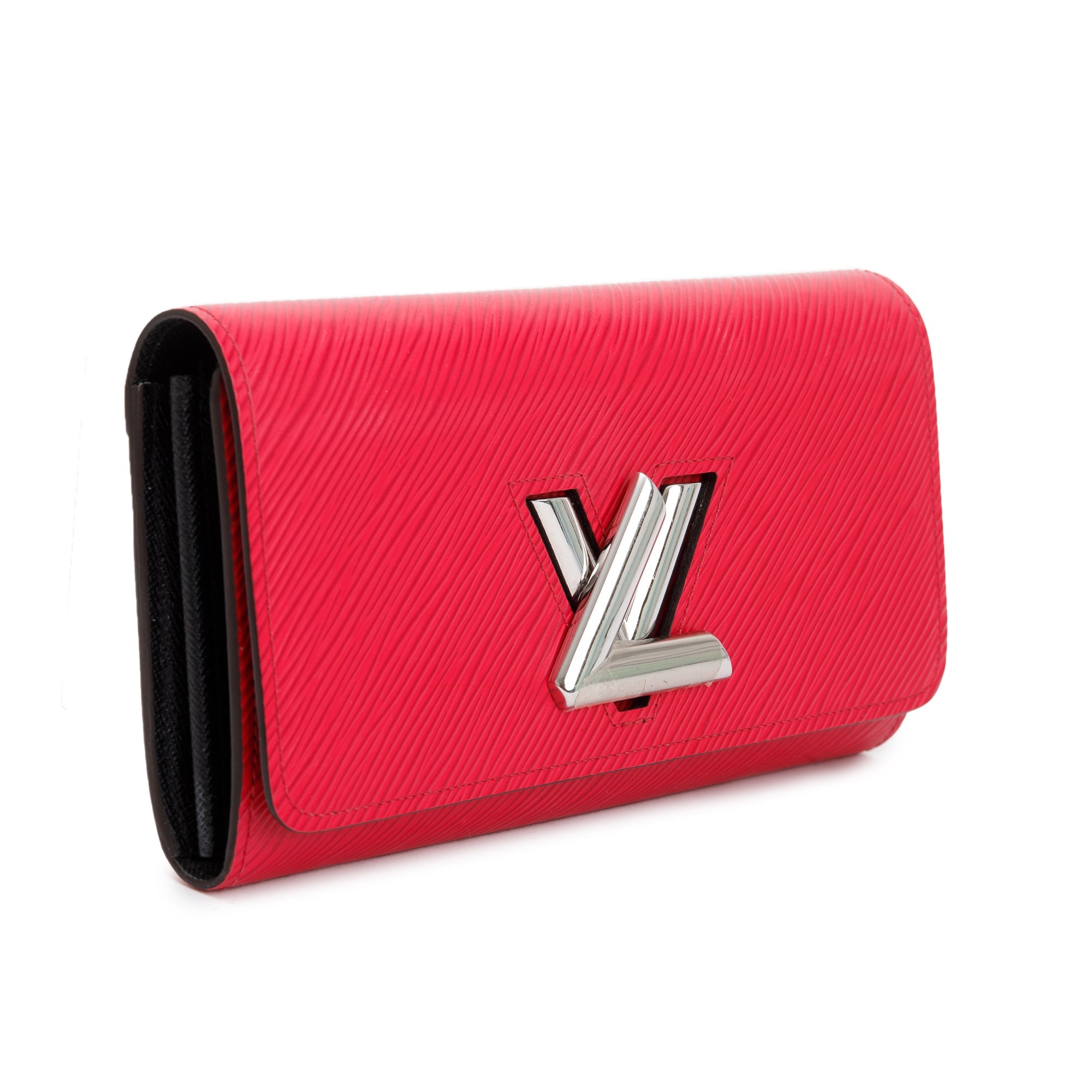 Louis Vuitton 2020 Pink Epi Leather Twist Wallet w/ Box & Receipt