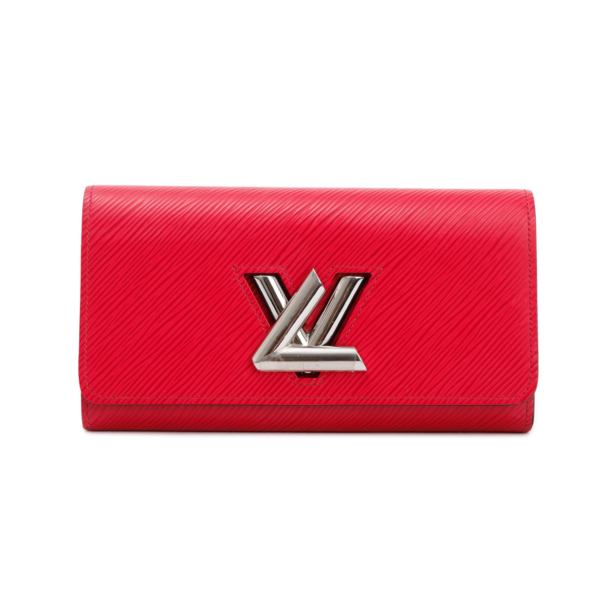 Louis Vuitton 2020 Pink Epi Leather Twist Wallet w/ Box & Receipt