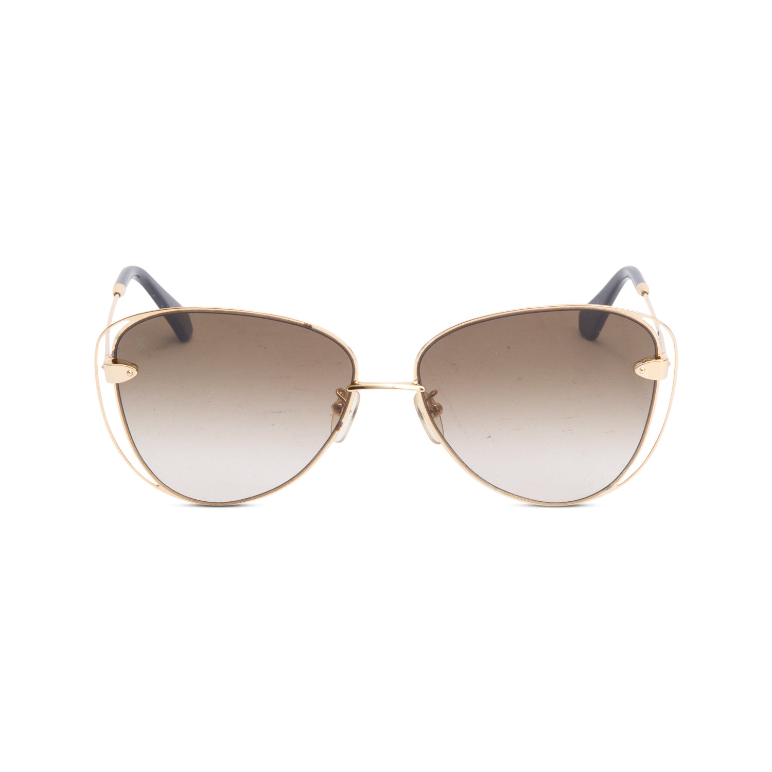 Louis Vuitton 2020 Z1305E Gold Plated A Nous Deux Pilot Sunglasses w/ Box & Case