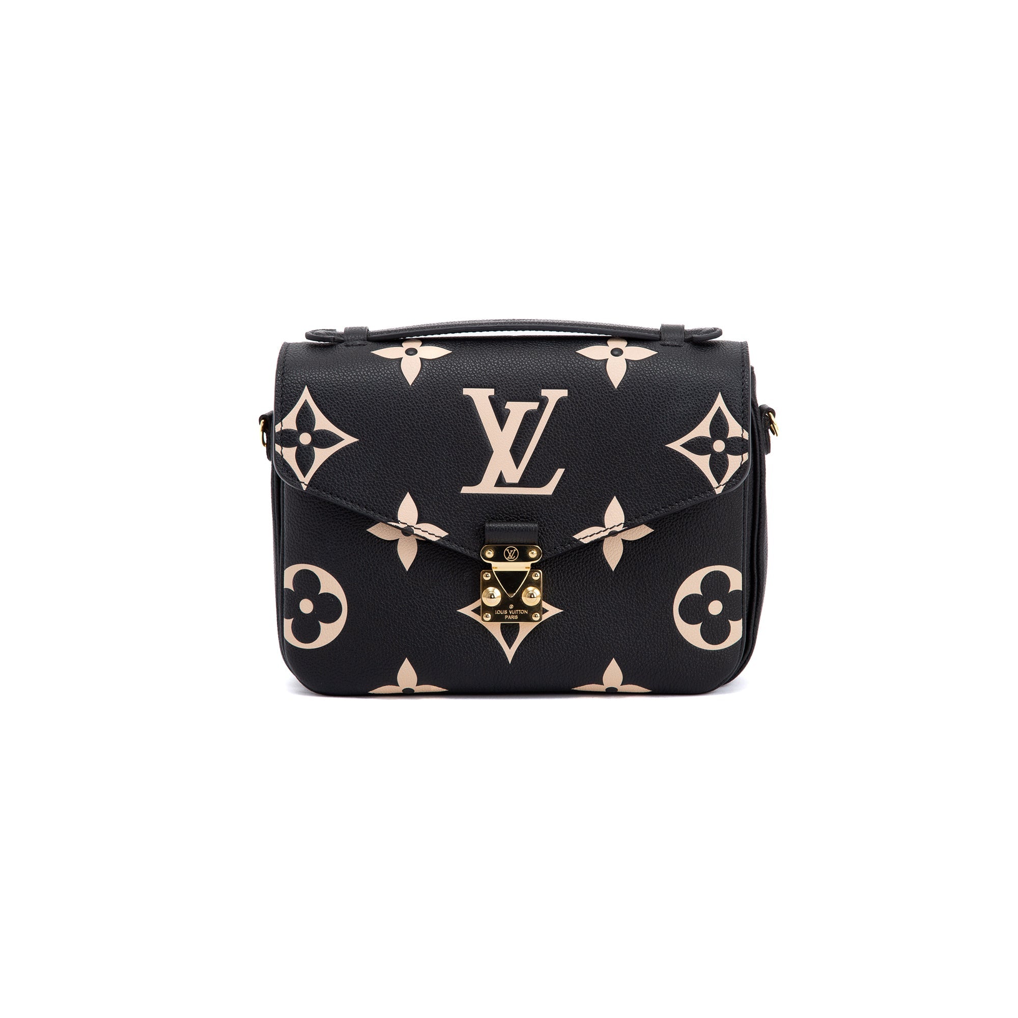 Louis Vuitton 2021 Bicolor Monogram Empreinte Pochette Metis