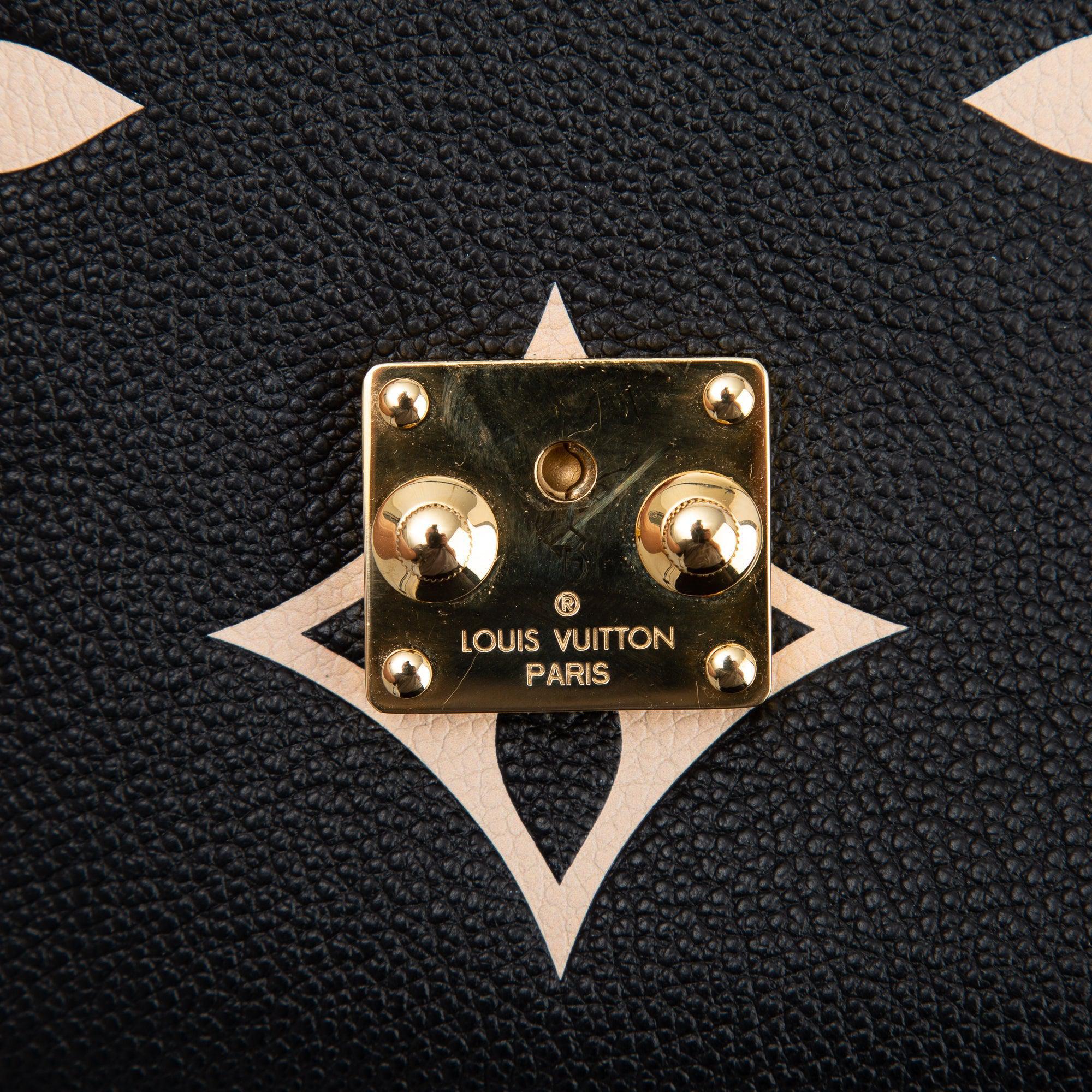 Louis Vuitton 2021 Bicolor Monogram Empreinte Pochette Metis