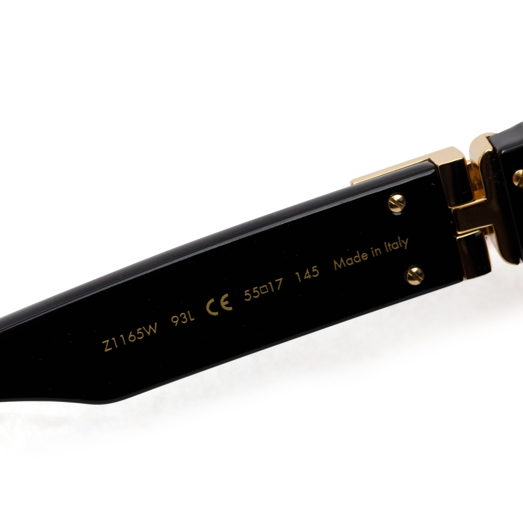 Louis Vuitton 2021 Black Acetate 1.1 Millionaires Sunglasses w/ Case