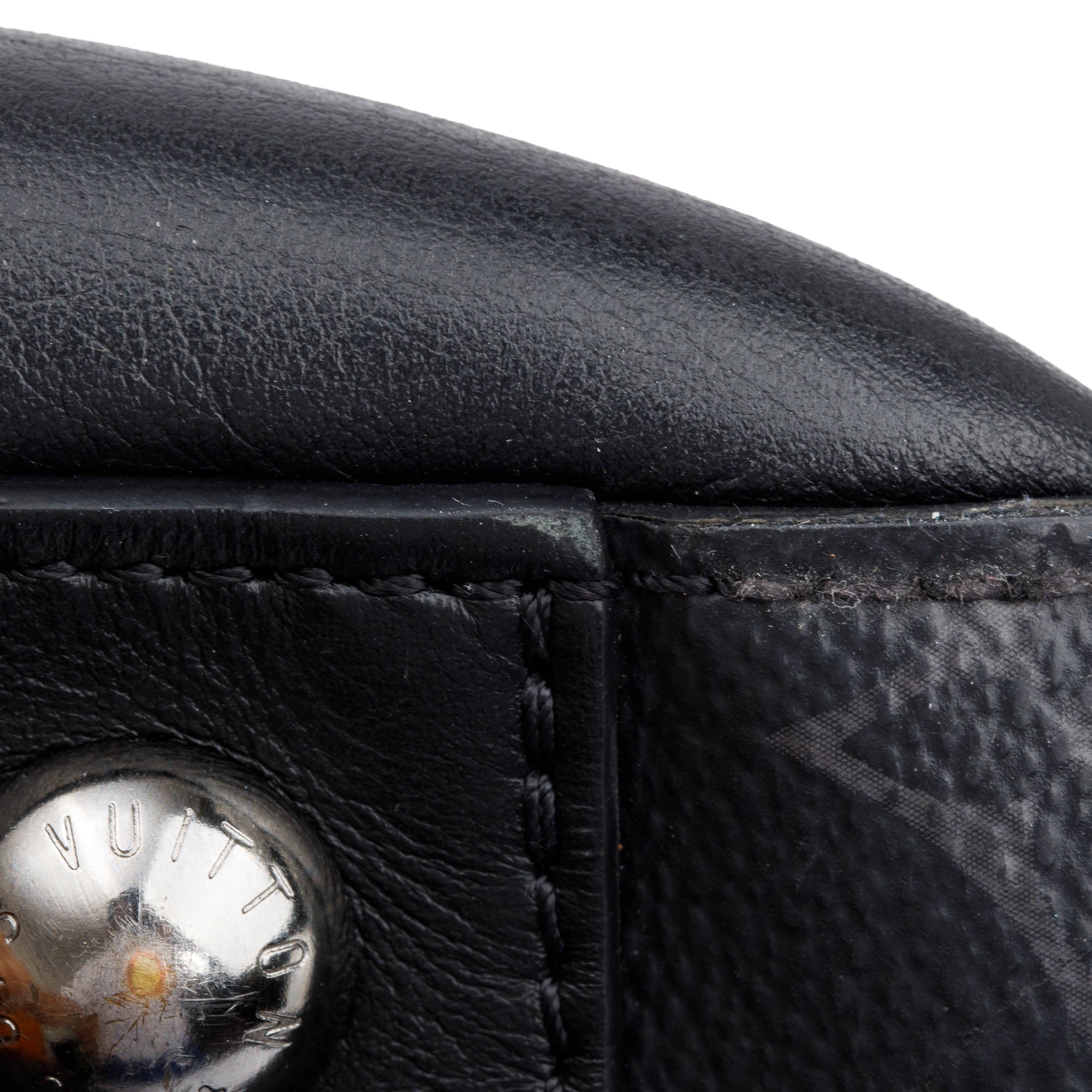 Louis Vuitton 2021 Black Monogram Eclipse Grand Sac w/ Pouch, Box & Receipt