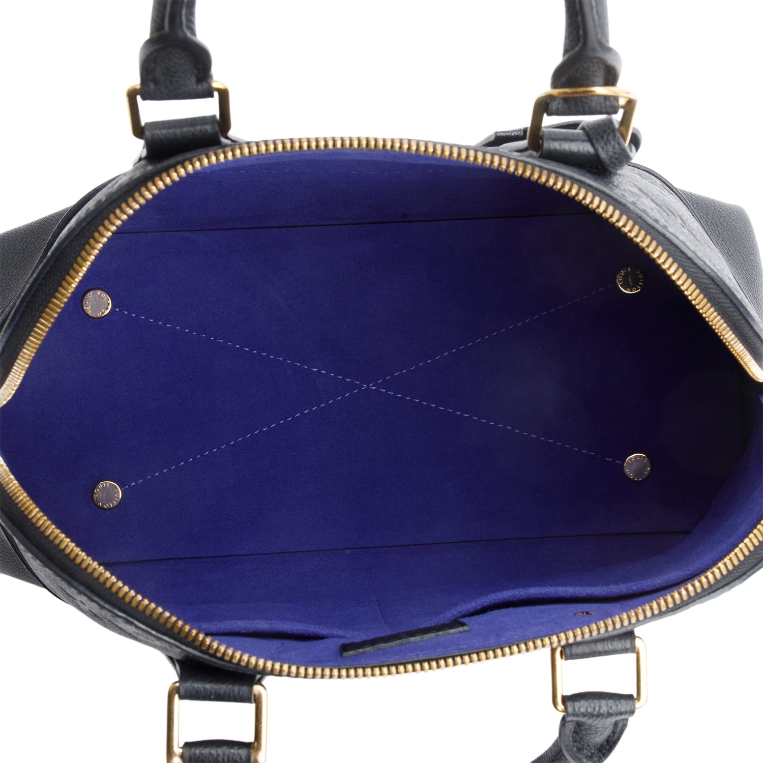 Louis Vuitton 2021 Black Monogram Empreinte Neo Alma PM w/ Strap & Receipt