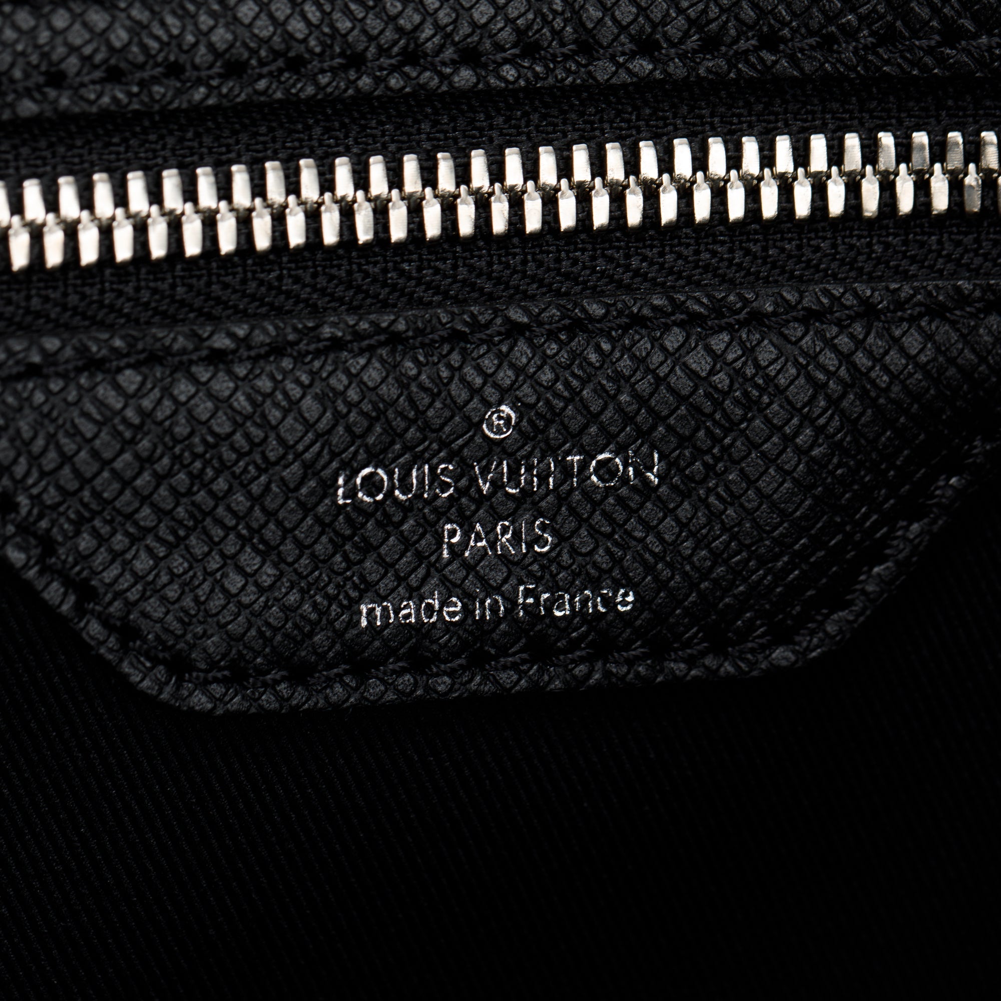 Louis Vuitton 2021 Black Taigarama Keepall Bandouliere 50 w/ Box