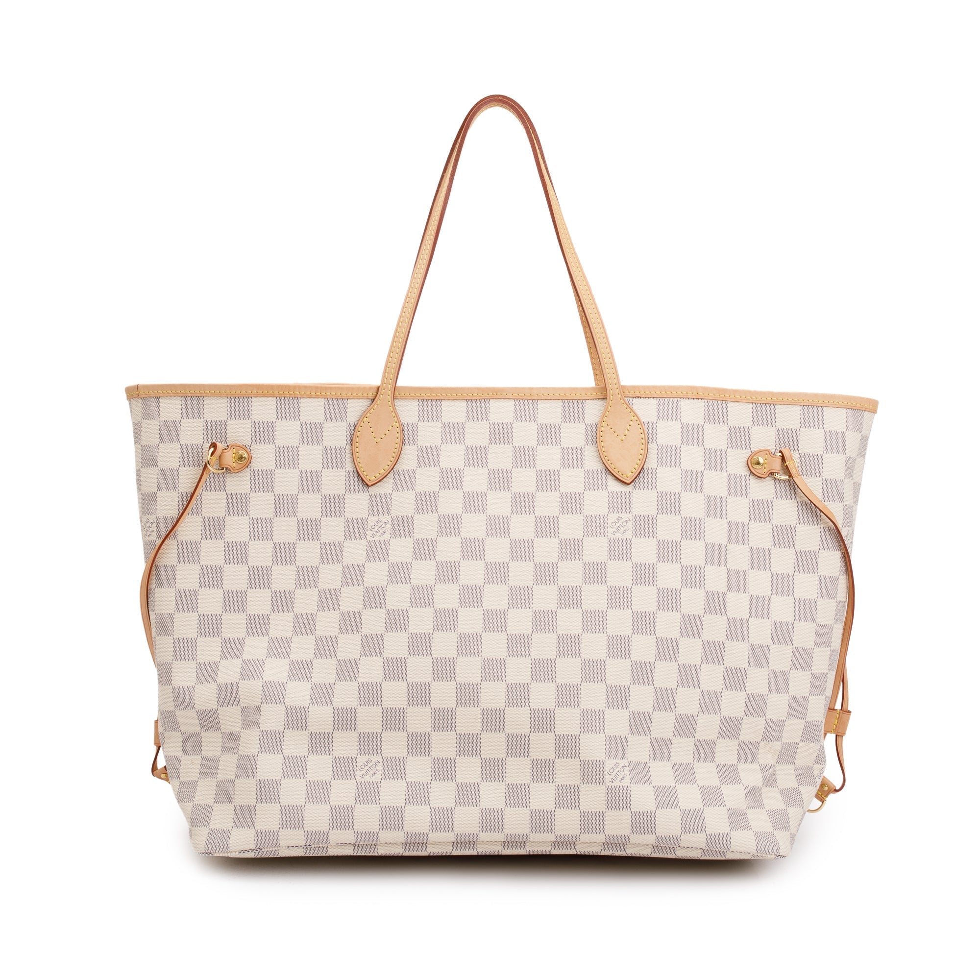 Louis Vuitton 2021 Damier Azur Neverfull GM w/ Box & Receipt