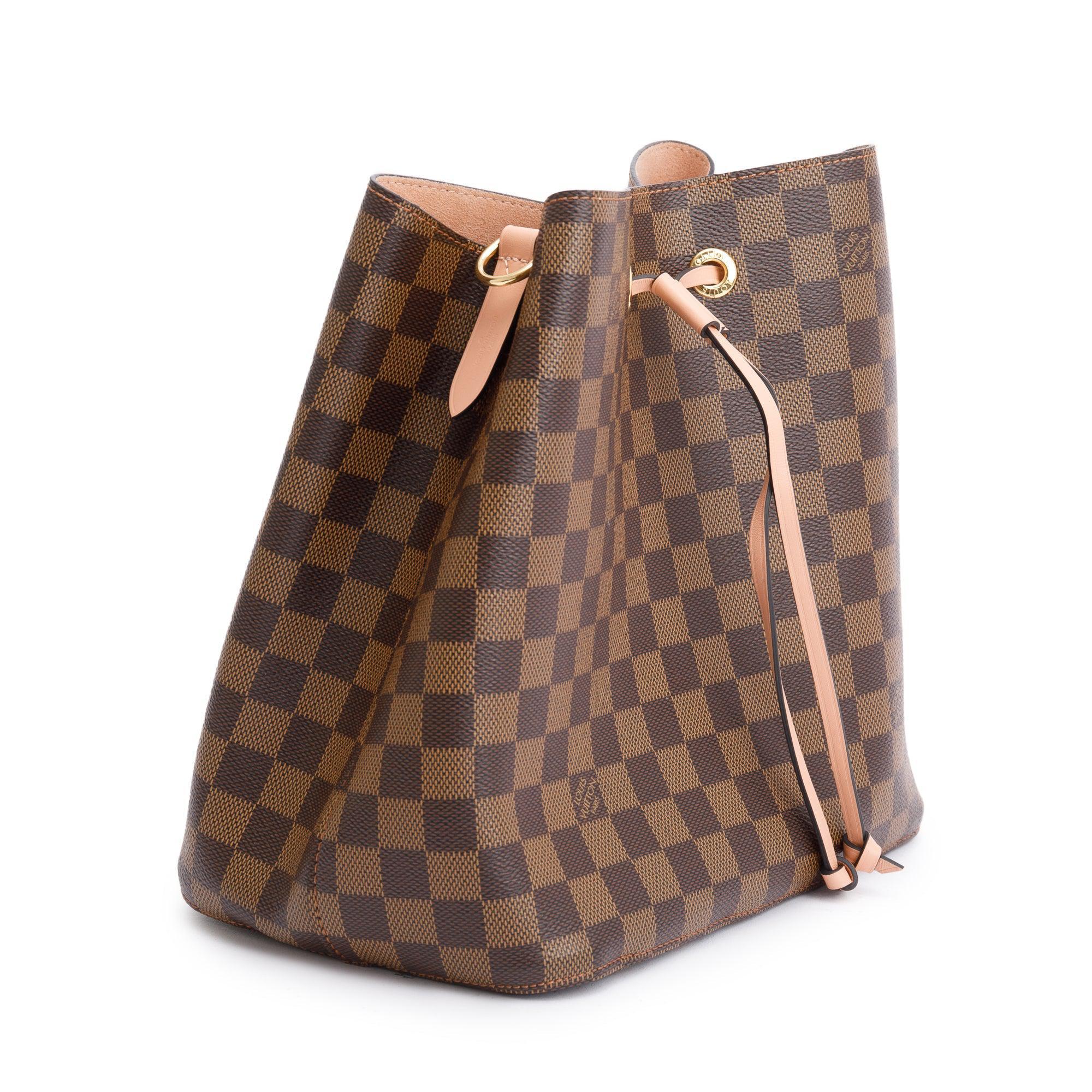 Louis Vuitton 2021 Damier Ebene Neonoe MM w/ Receipt