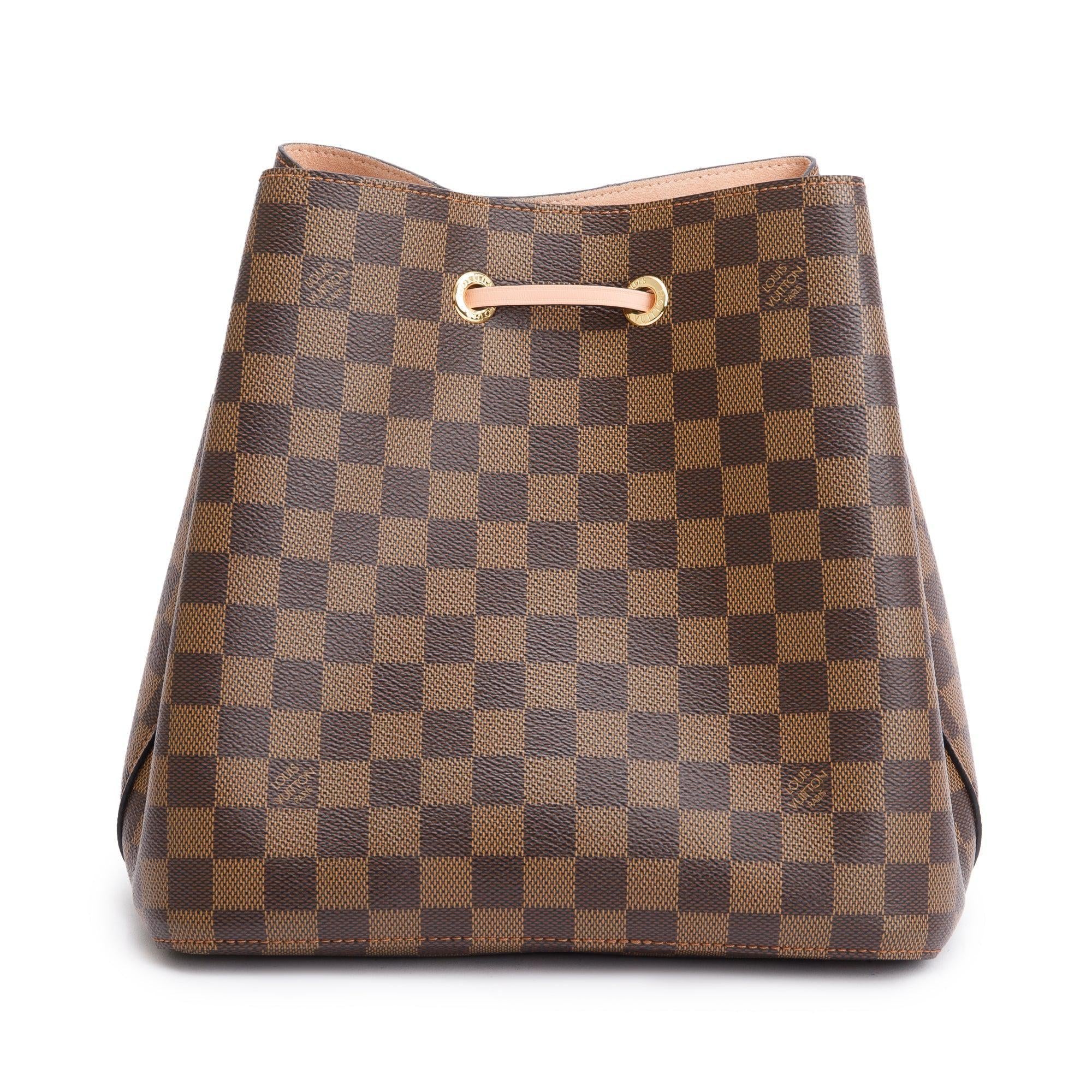 Louis Vuitton 2021 Damier Ebene Neonoe MM w/ Receipt