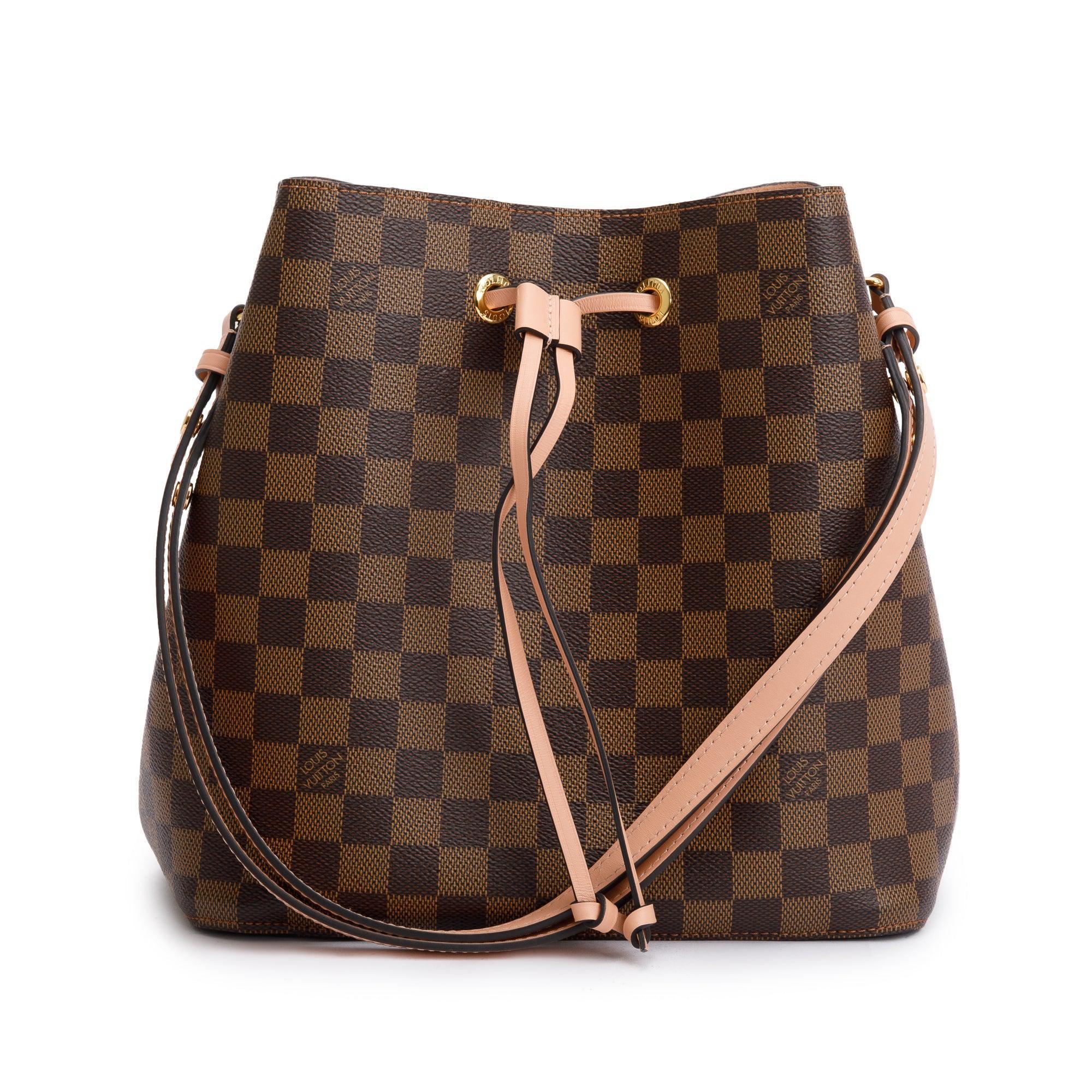 Louis Vuitton 2021 Damier Ebene Neonoe MM w/ Receipt