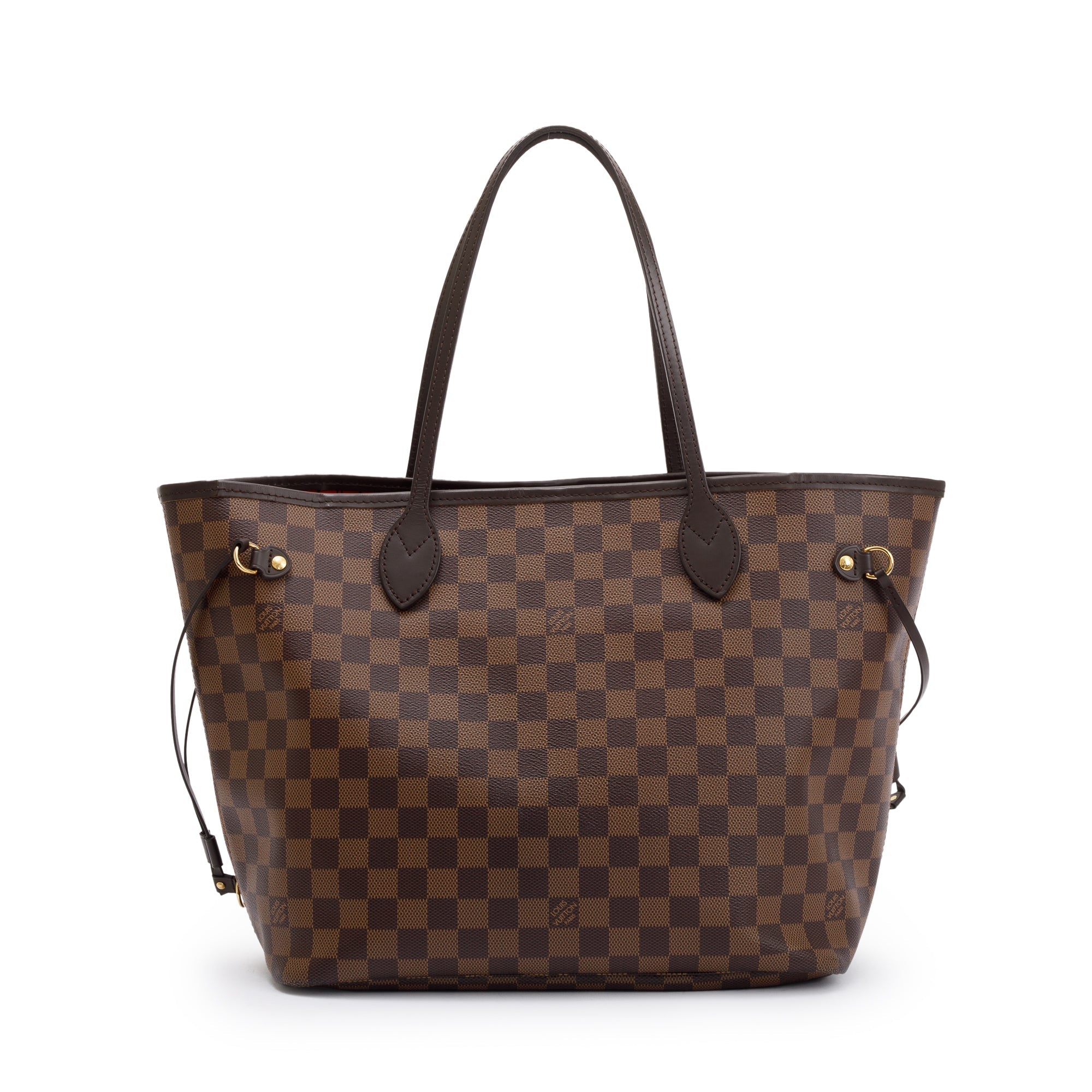 Louis Vuitton 2021 Damier Ebene Neverfull MM w/ Receipt