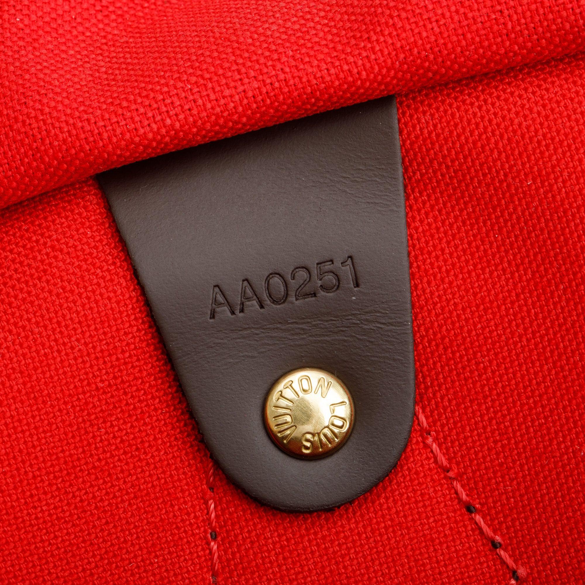 Louis Vuitton 2021 Damier Ebene Speedy 35